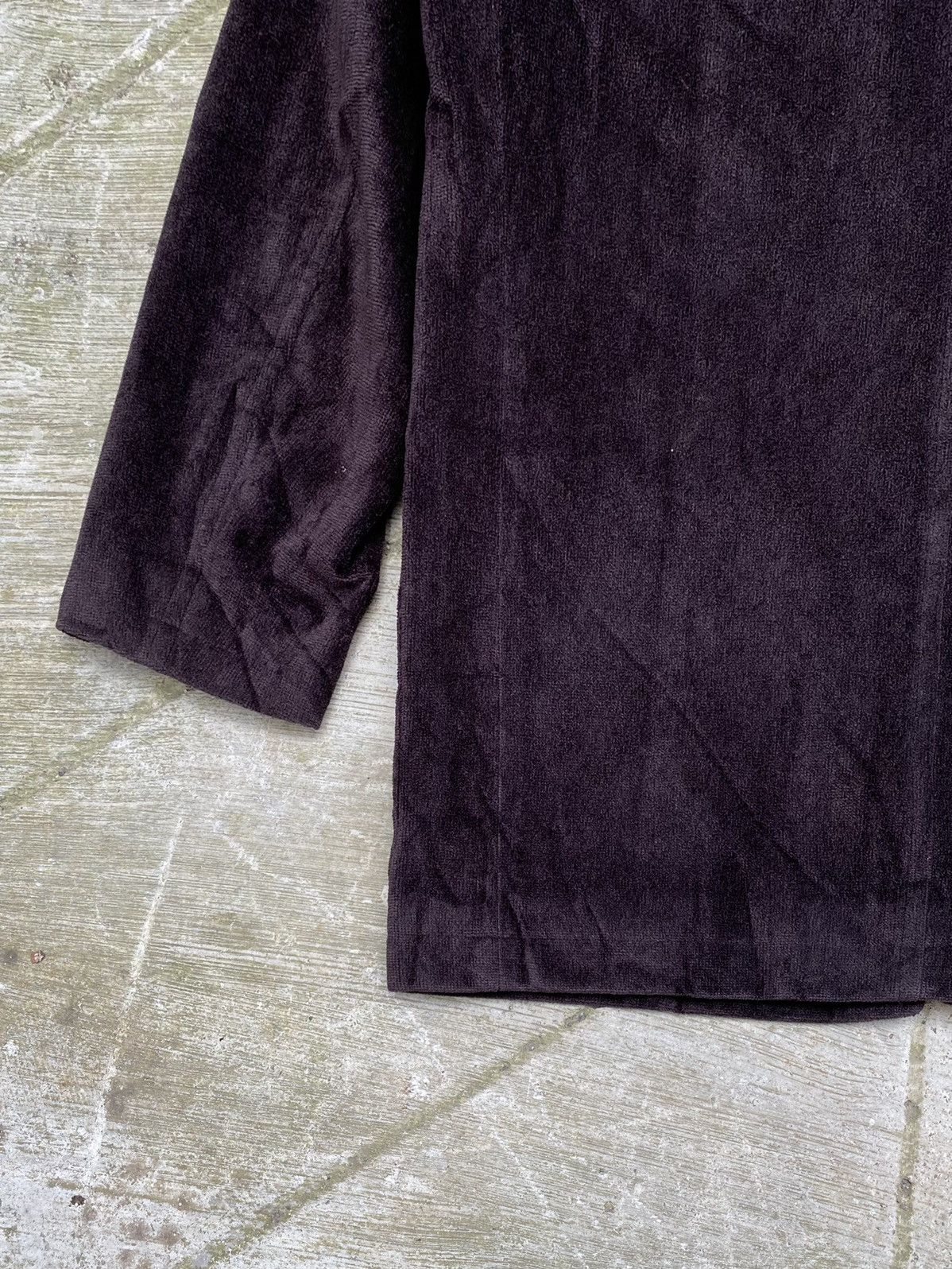Burberry × Burberry Prorsum VINTAGE BURBERRYS SUEDE WOOL BLEND BUTTON UP JACKET Size US M / EU 48-50 / 2 - 12 Thumbnail
