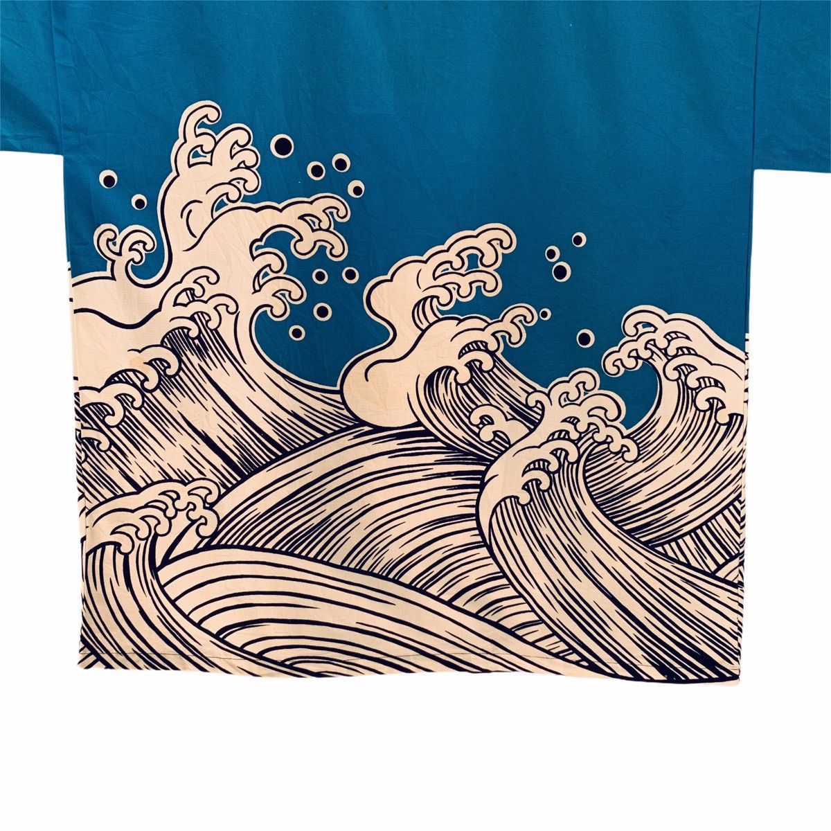 Japanese Brand Japan Pop Art ‘Waves Of The Sea’ Kimono Cardigan Size US XL / EU 56 / 4 - 5 Thumbnail