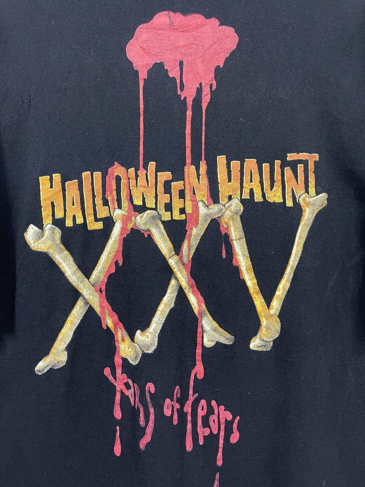 Expert Horror Vintage 90s Horror Halloween Hunts Knotts Scary Farm Faded Size US XL / EU 56 / 4 - 2 Thumbnail