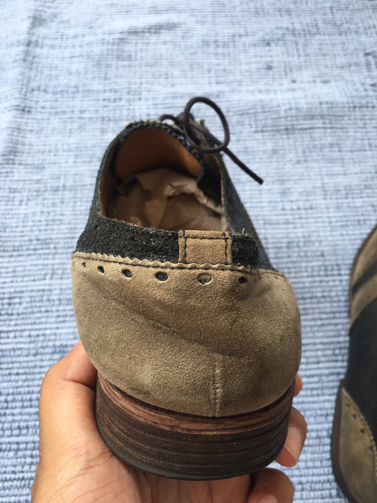 Japanese Brand 2tones leather shoes Size US 9 / EU 42 - 9 Thumbnail