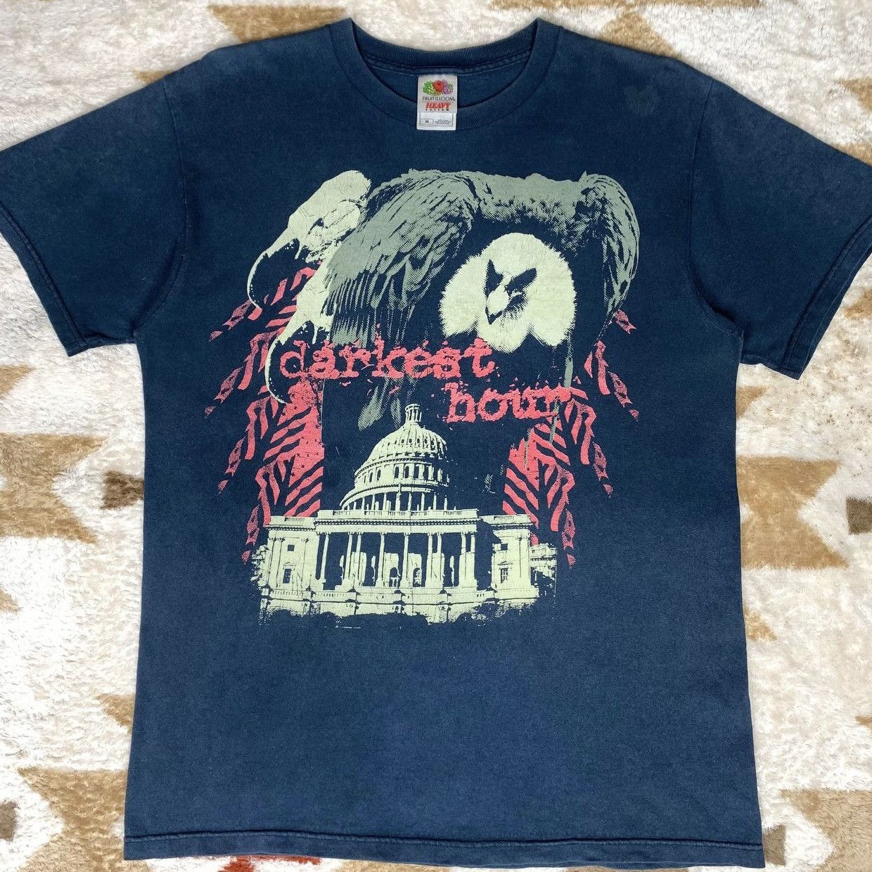 Band Tees Vintage Darkest Hour American Heavy Metal Band Shirt Size US M / EU 48-50 / 2 - 5 Thumbnail