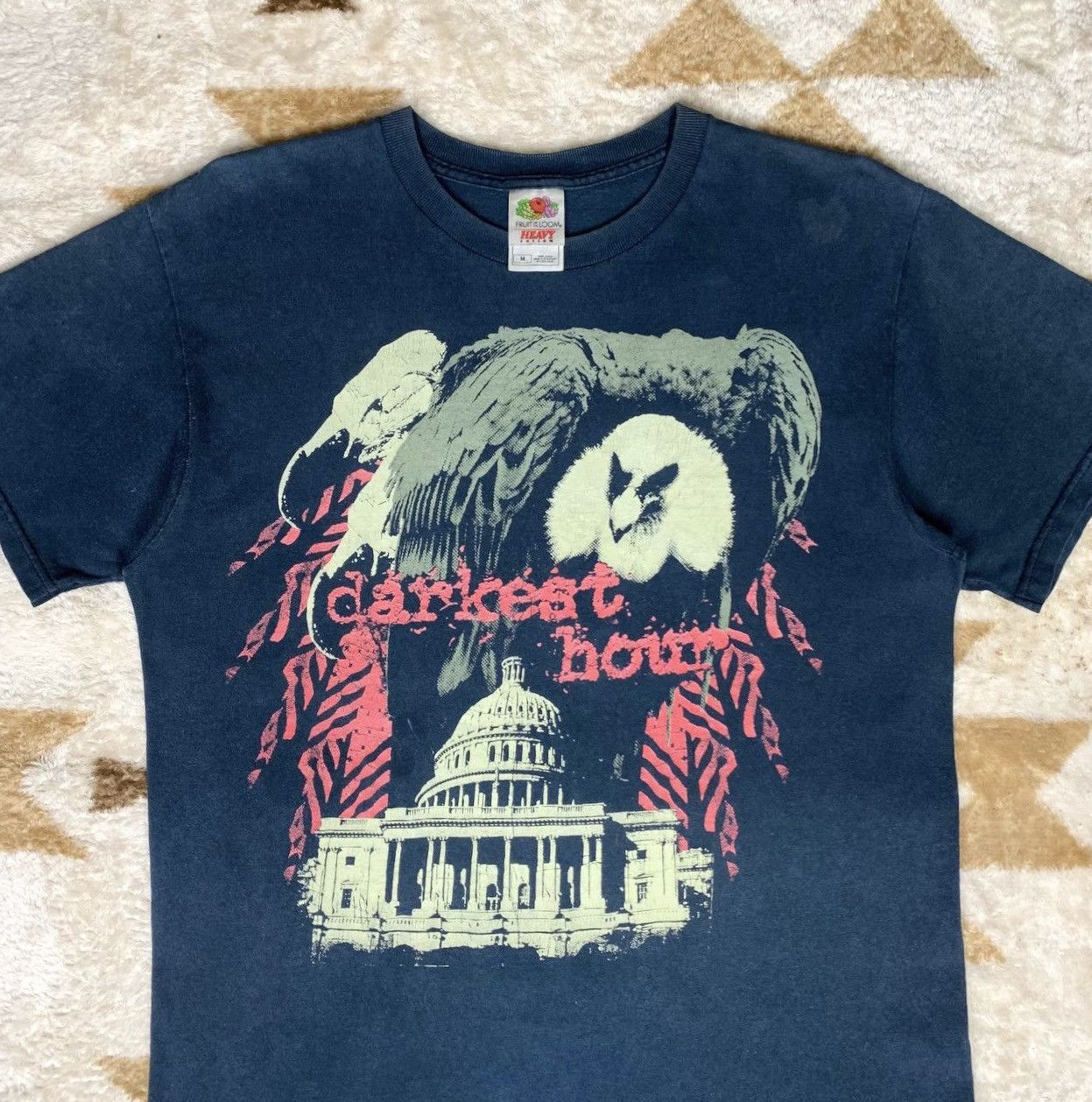 Band Tees Vintage Darkest Hour American Heavy Metal Band Shirt Size US M / EU 48-50 / 2 - 3 Thumbnail