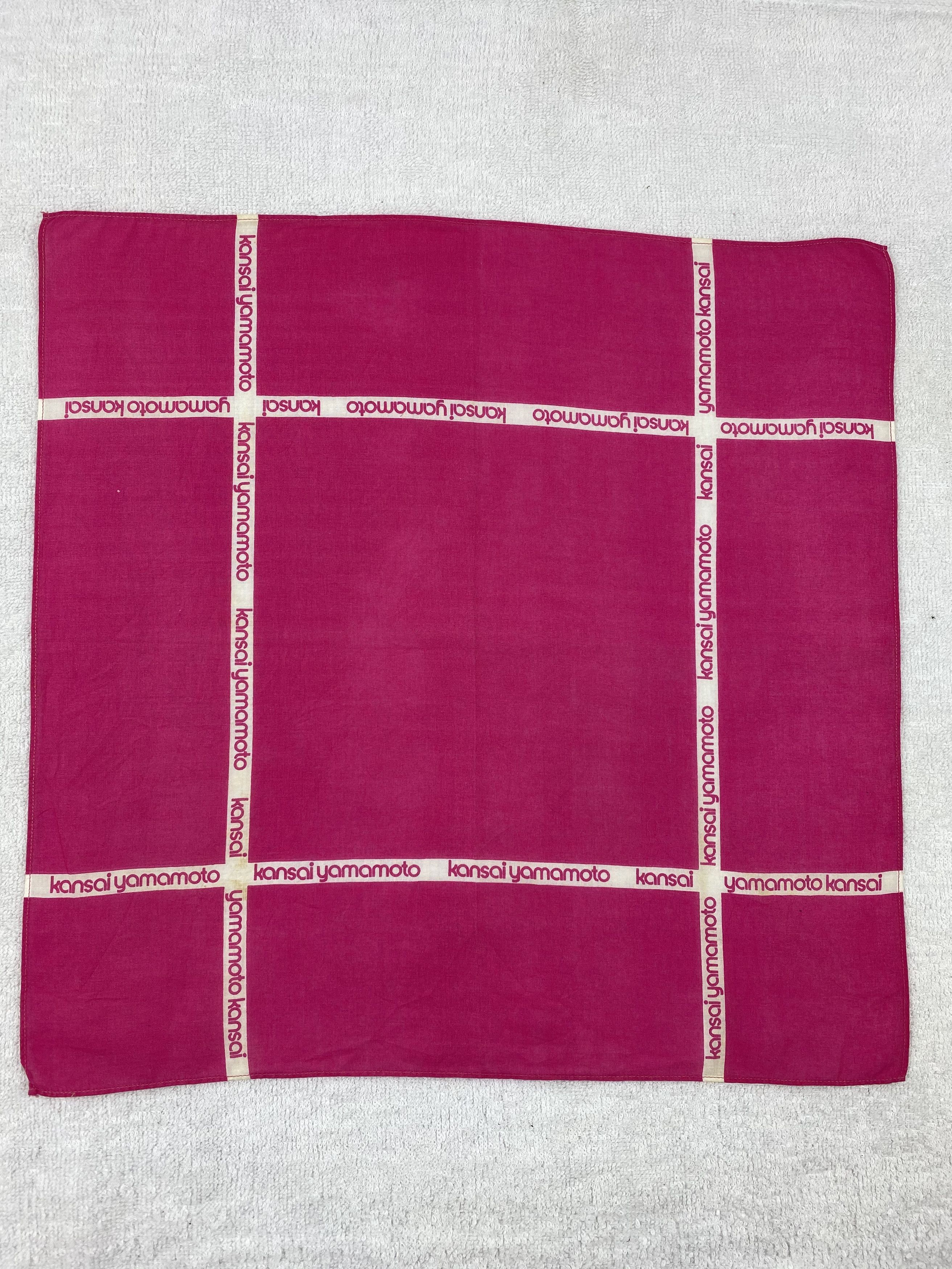 Japanese Brand × Kansai Yamamoto Kansai Yamamoto Handkerchief / Bandana / Neckerchief Size ONE SIZE - 2 Thumbnail