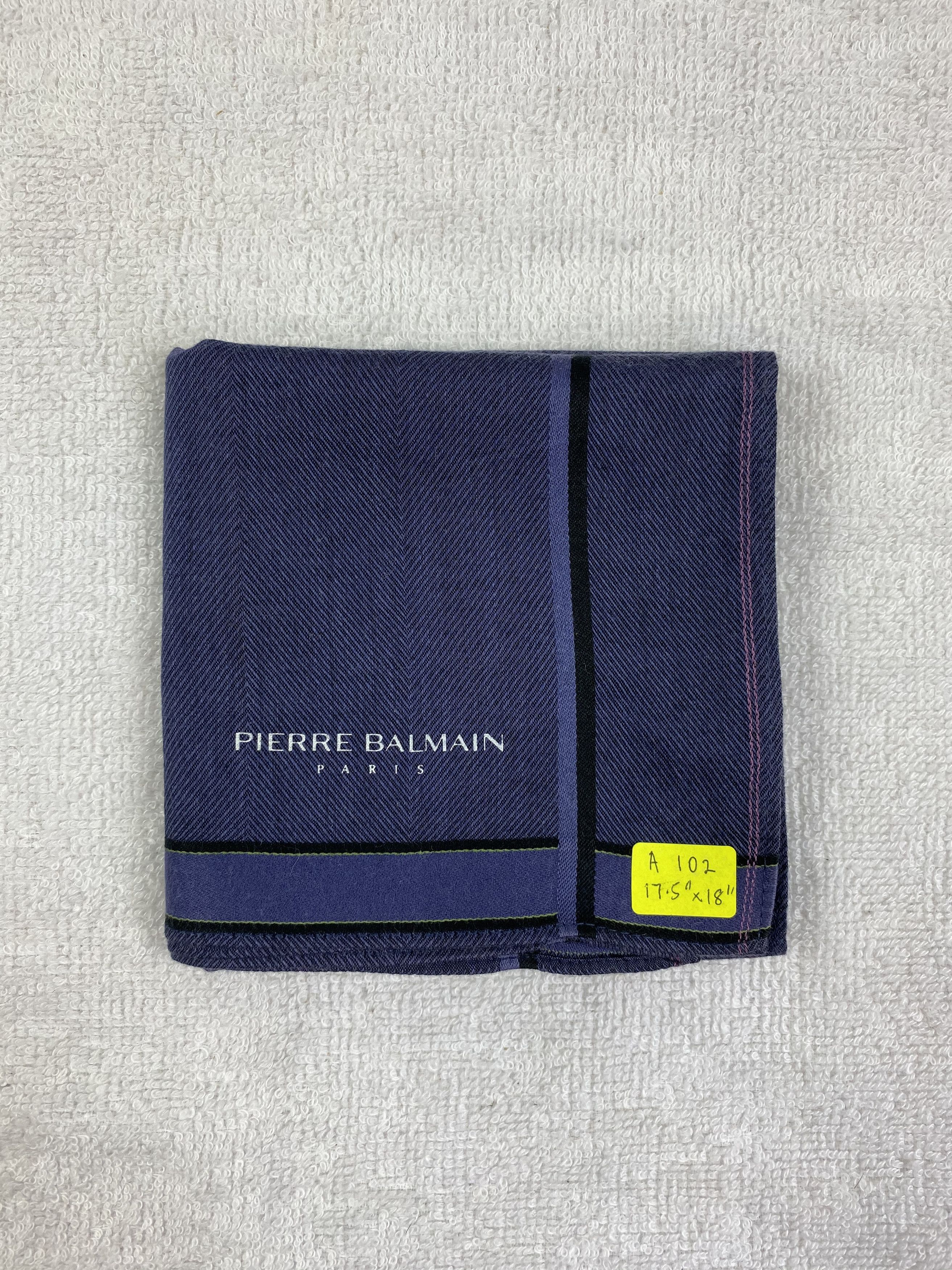 Pierre Balmain × Vintage Pierre Balmain Handkerchief / Bandana / Neckerchief Size ONE SIZE - 6 Thumbnail