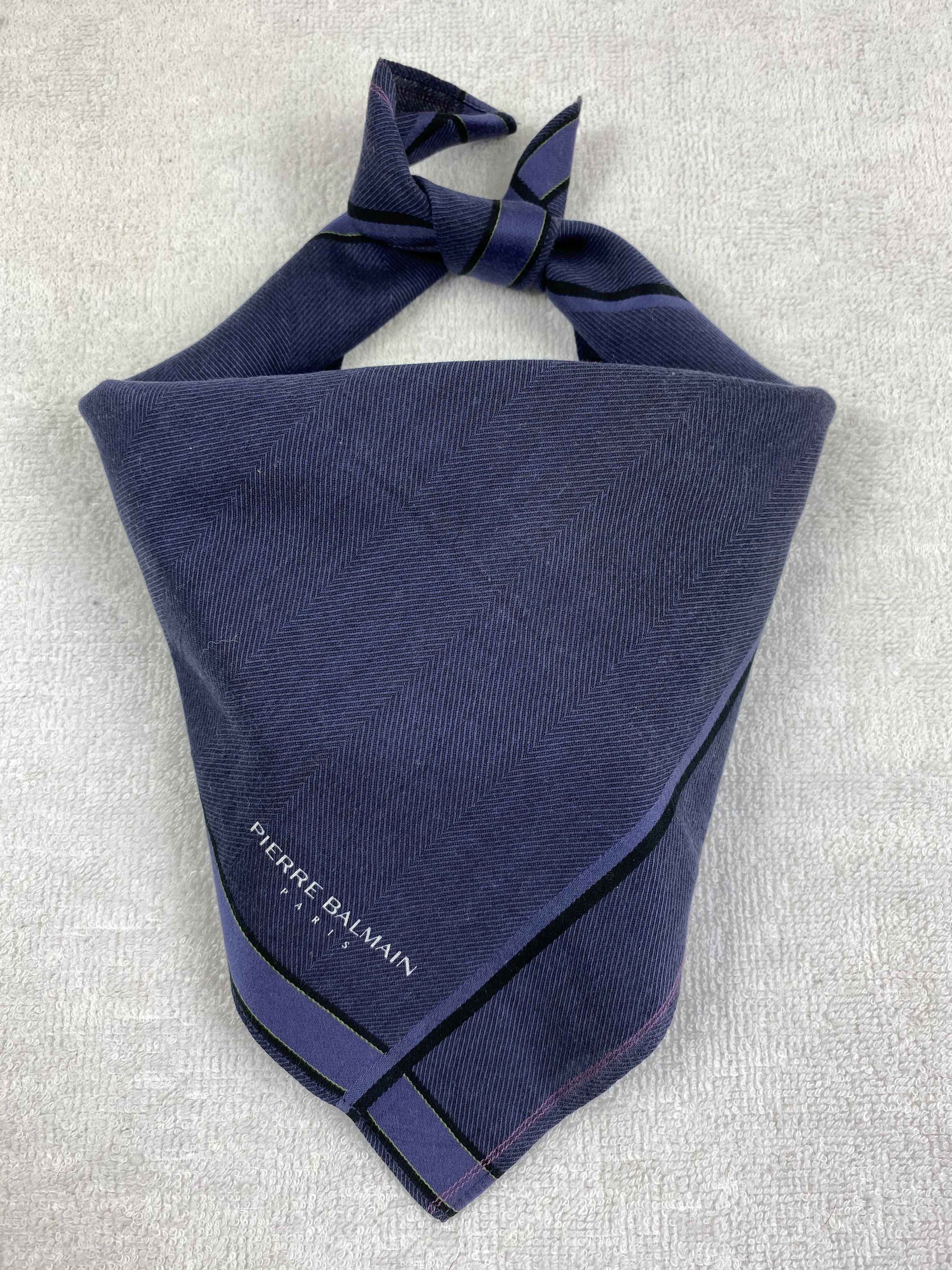 Pierre Balmain × Vintage Pierre Balmain Handkerchief / Bandana / Neckerchief Size ONE SIZE - 2 Thumbnail