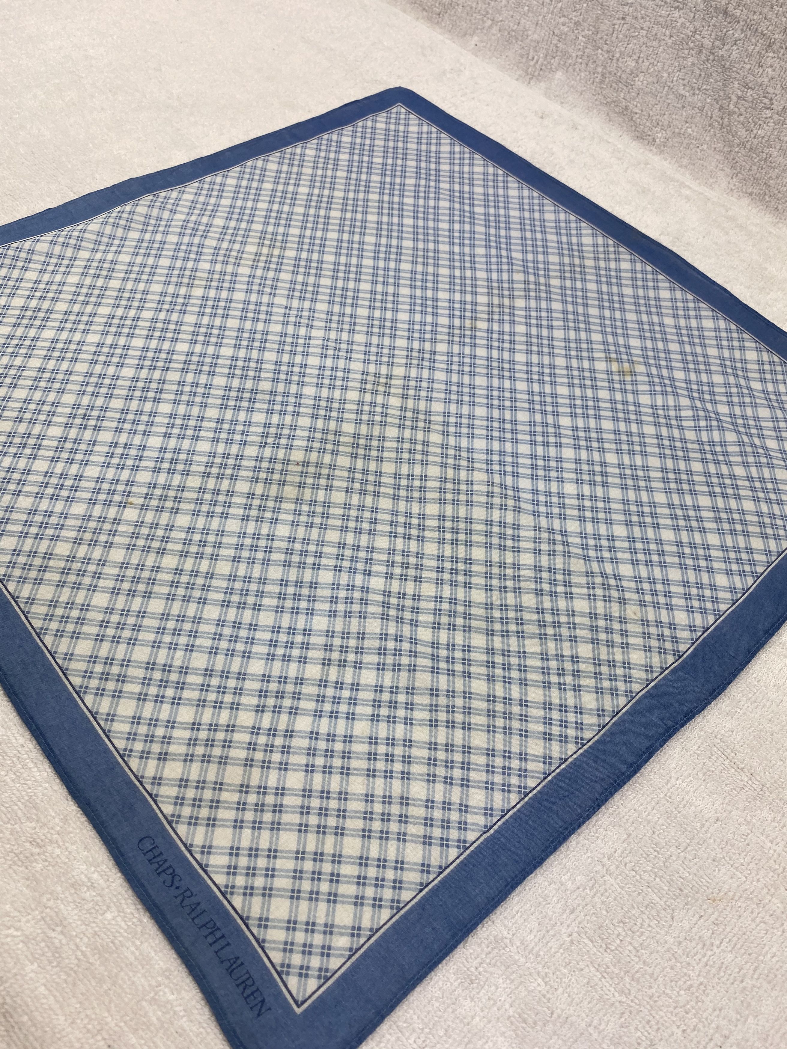Chaps Ralph Lauren × Vintage Chaps Ralph Lauren Handkerchief / Bandana / Neckerchief Size ONE SIZE - 4 Thumbnail