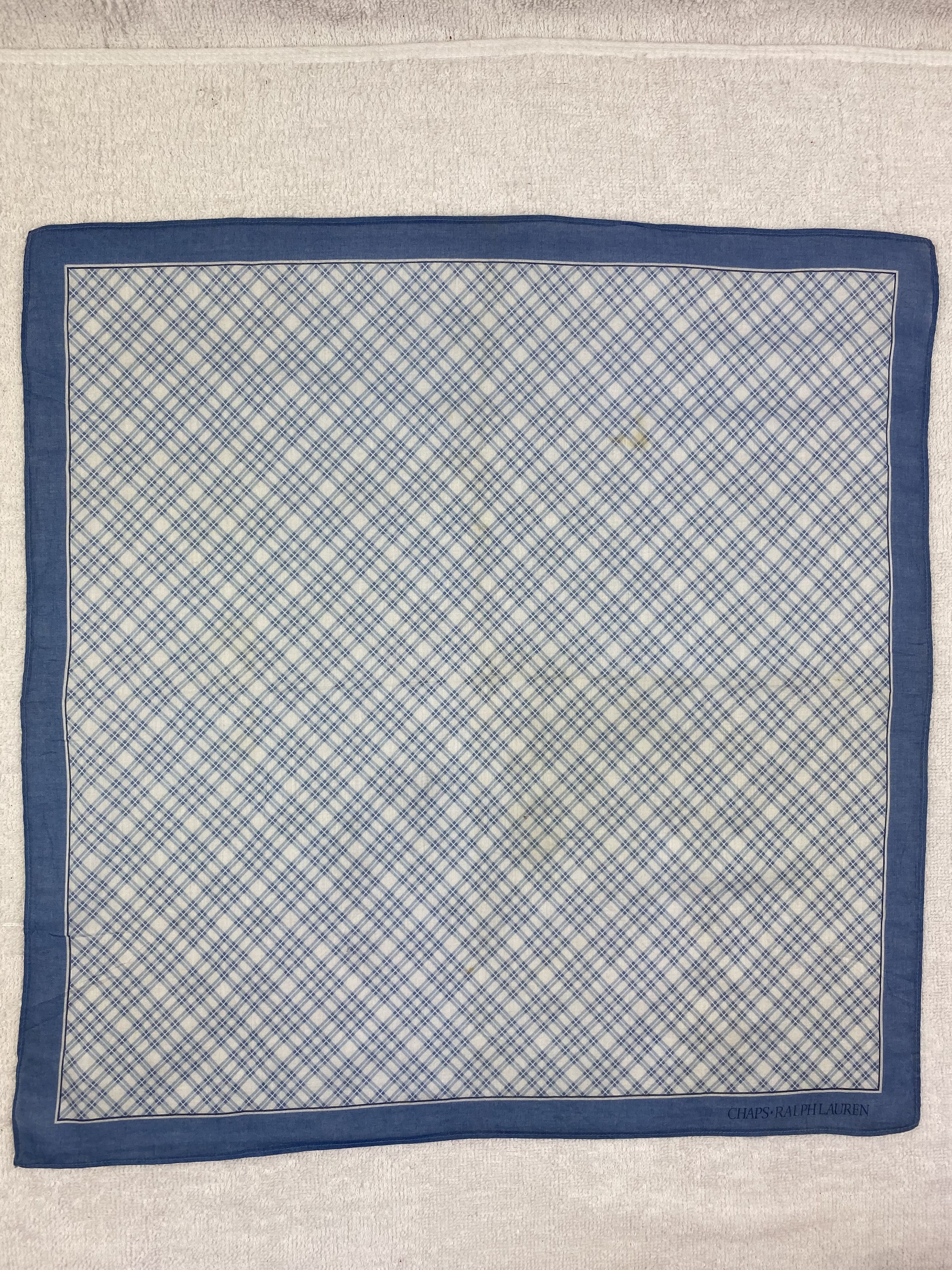 Chaps Ralph Lauren × Vintage Chaps Ralph Lauren Handkerchief / Bandana / Neckerchief Size ONE SIZE - 3 Thumbnail