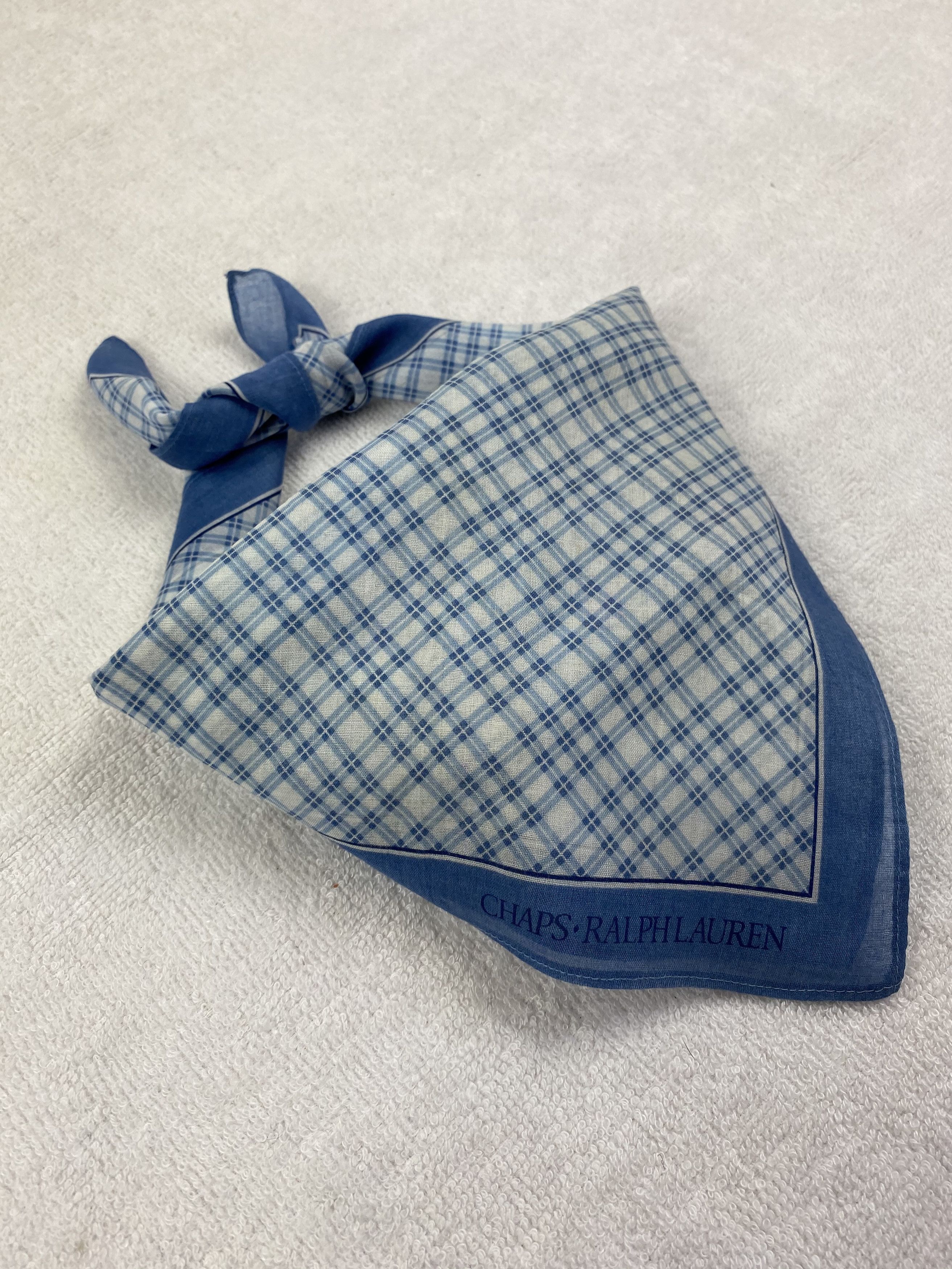 Chaps Ralph Lauren × Vintage Chaps Ralph Lauren Handkerchief / Bandana / Neckerchief Size ONE SIZE - 1 Thumbnail