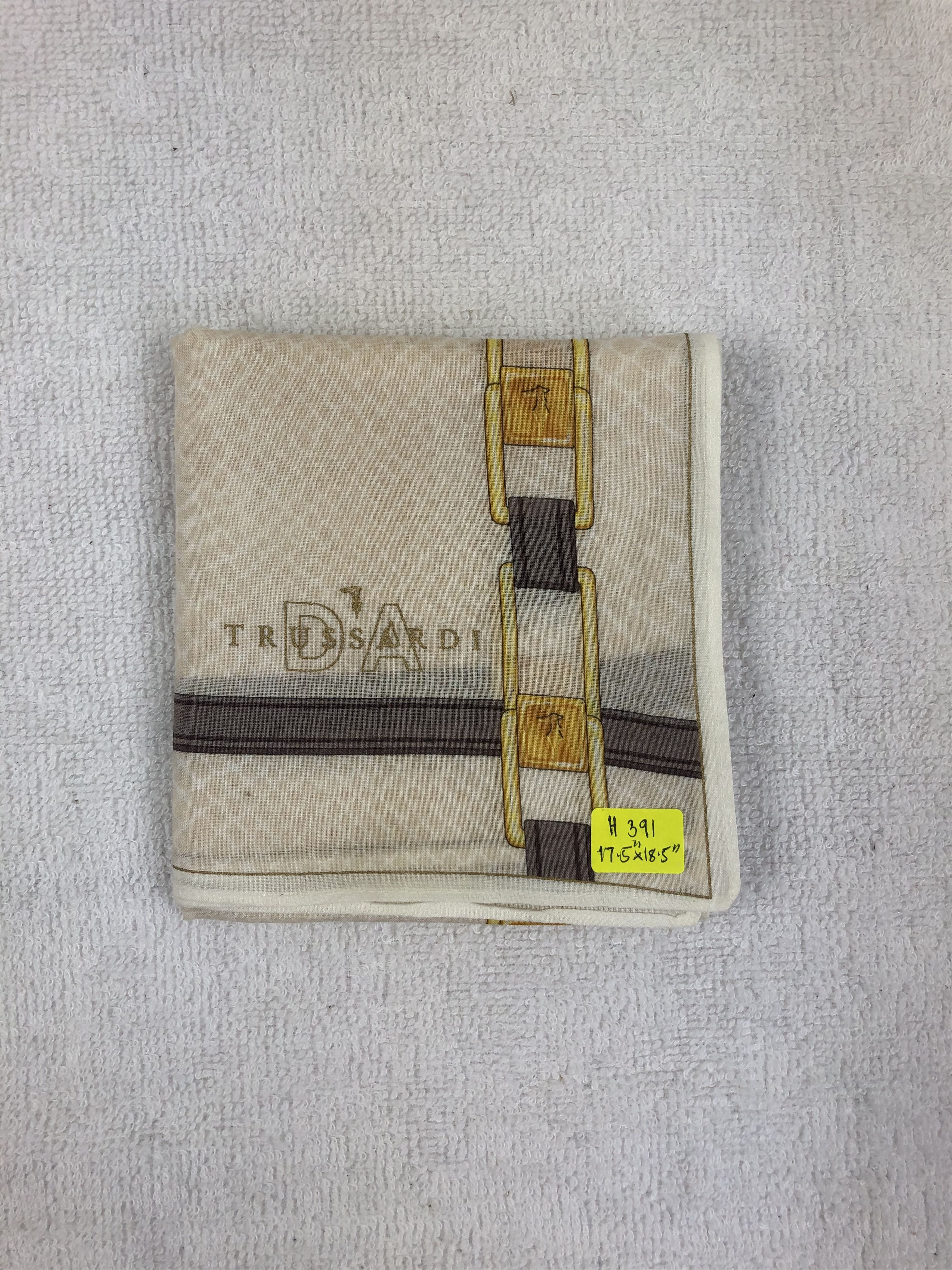 Trussardi × Vintage Trussardi Bandana / Handkerchief / Neckerchief Size ONE SIZE - 4 Thumbnail