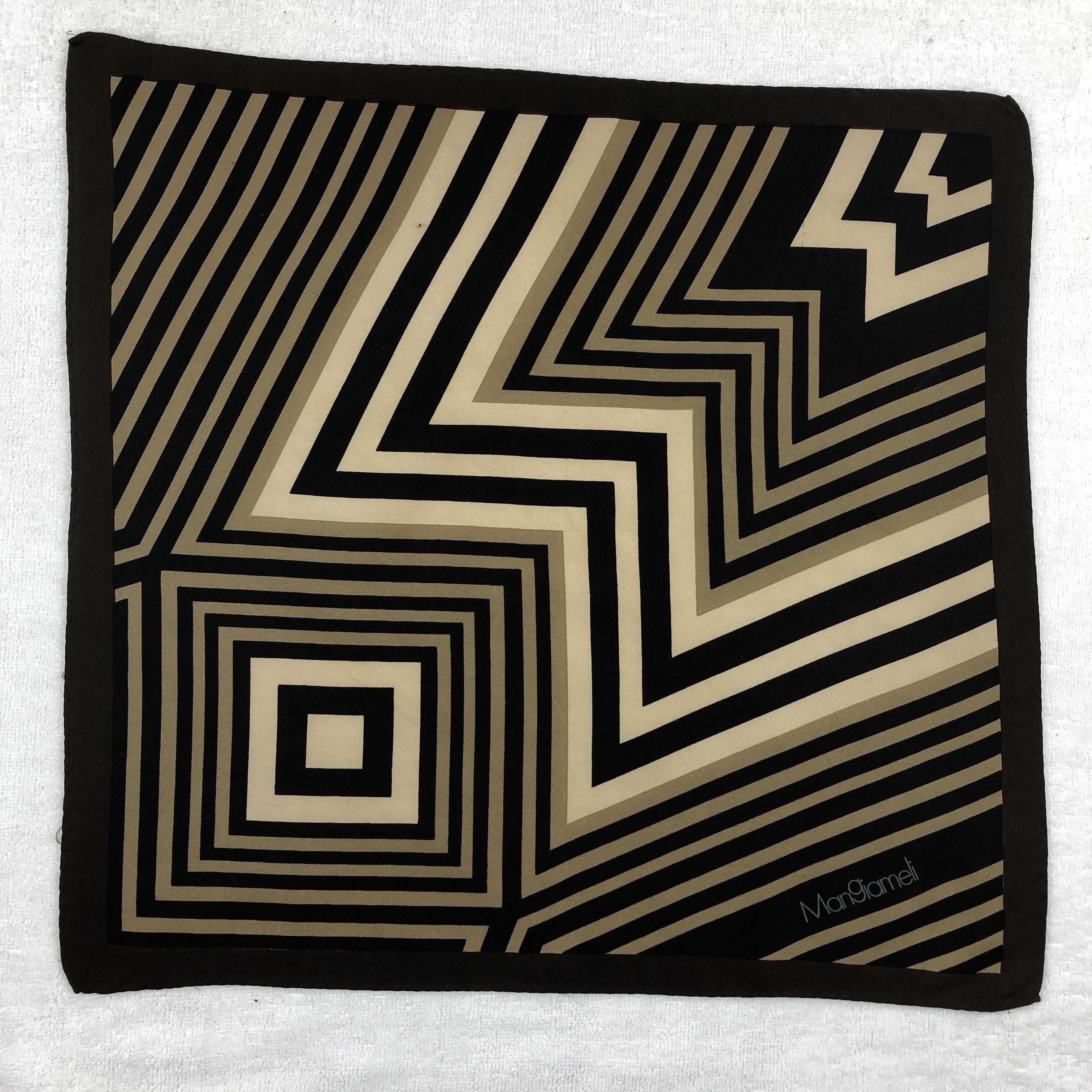 Vintage ManGiameli Bandana / Handkerchief / Neckerchief Size ONE SIZE - 2 Thumbnail