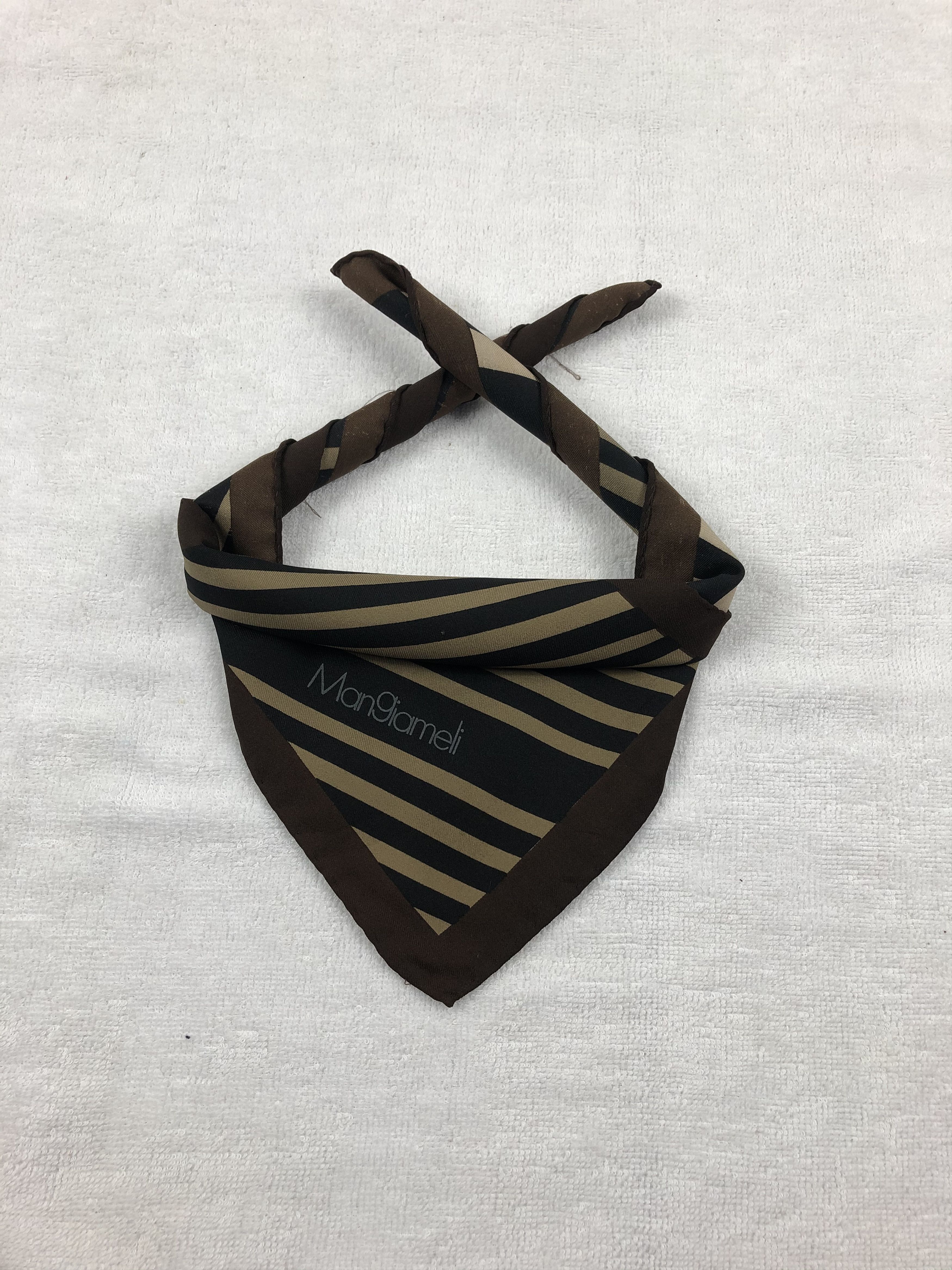 Vintage ManGiameli Bandana / Handkerchief / Neckerchief Size ONE SIZE - 1 Thumbnail