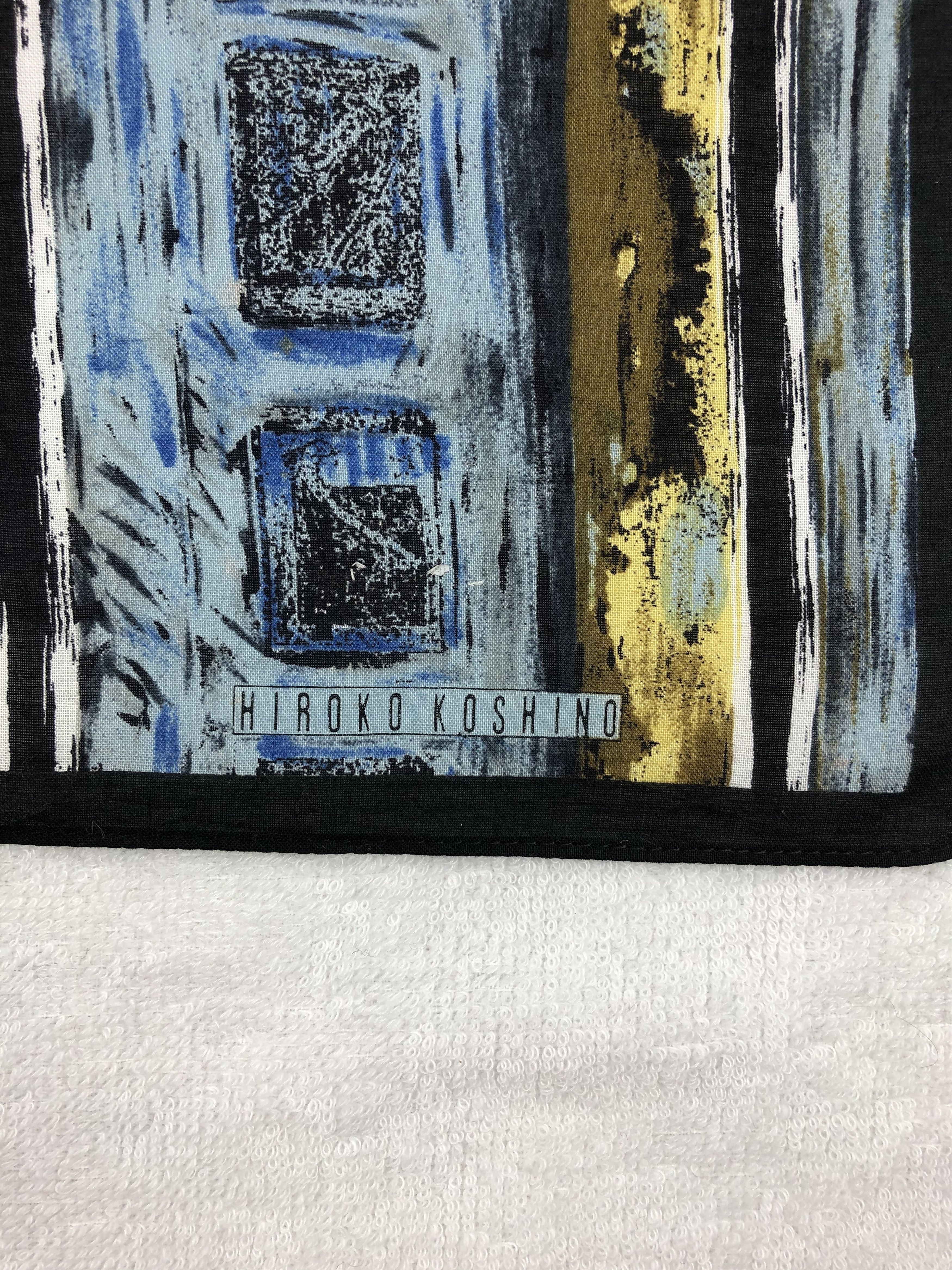 Hiroko Koshino Homme × Japanese Brand × Vintage Hiroko Koshino Bandana / Handkerchief / Neckerchief Size ONE SIZE - 4 Thumbnail