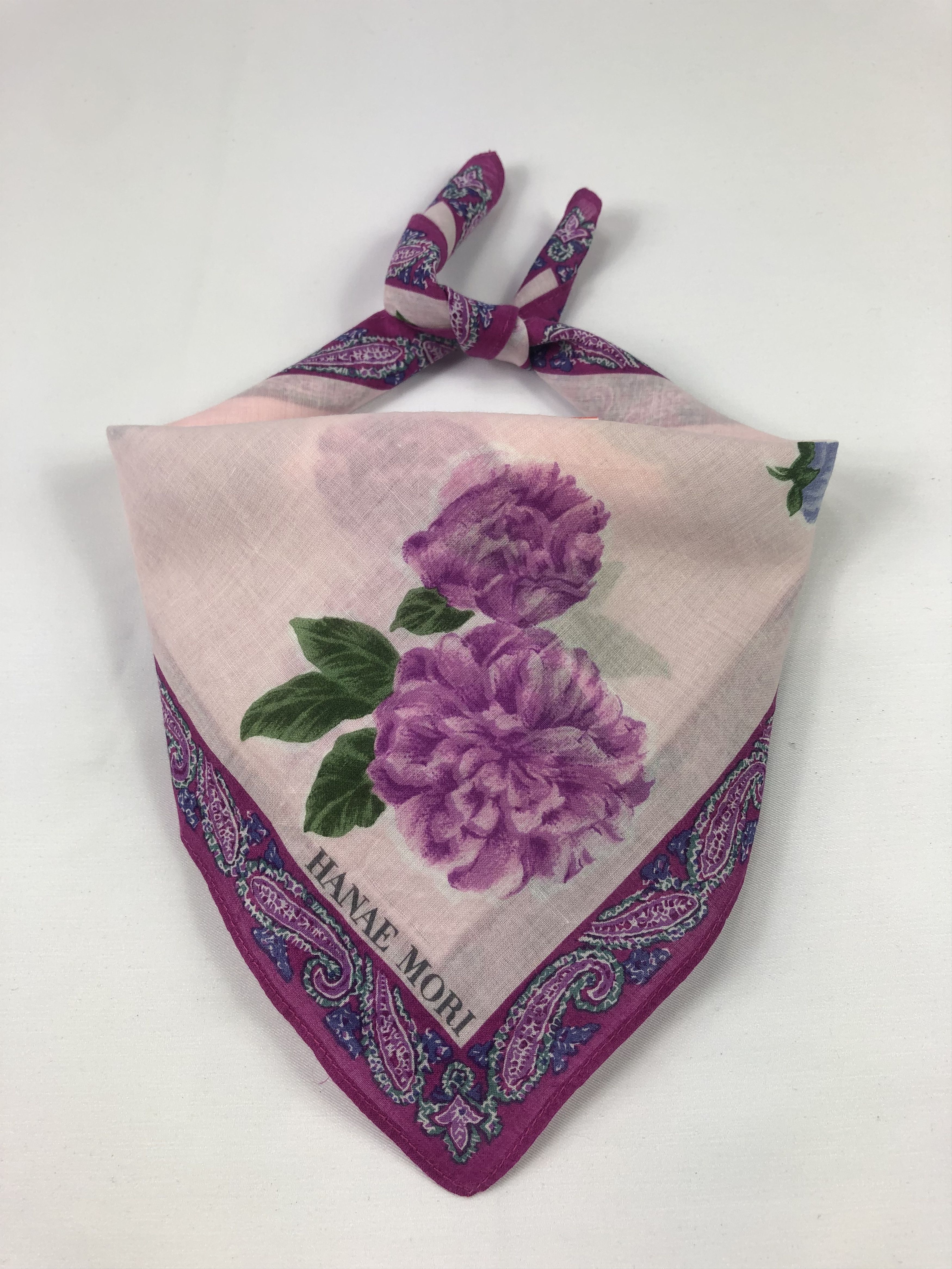Hanae Mori × Japanese Brand × Vintage Hanae Mori Handkerchief / Bandana / Neckerchief Size ONE SIZE - 1 Thumbnail