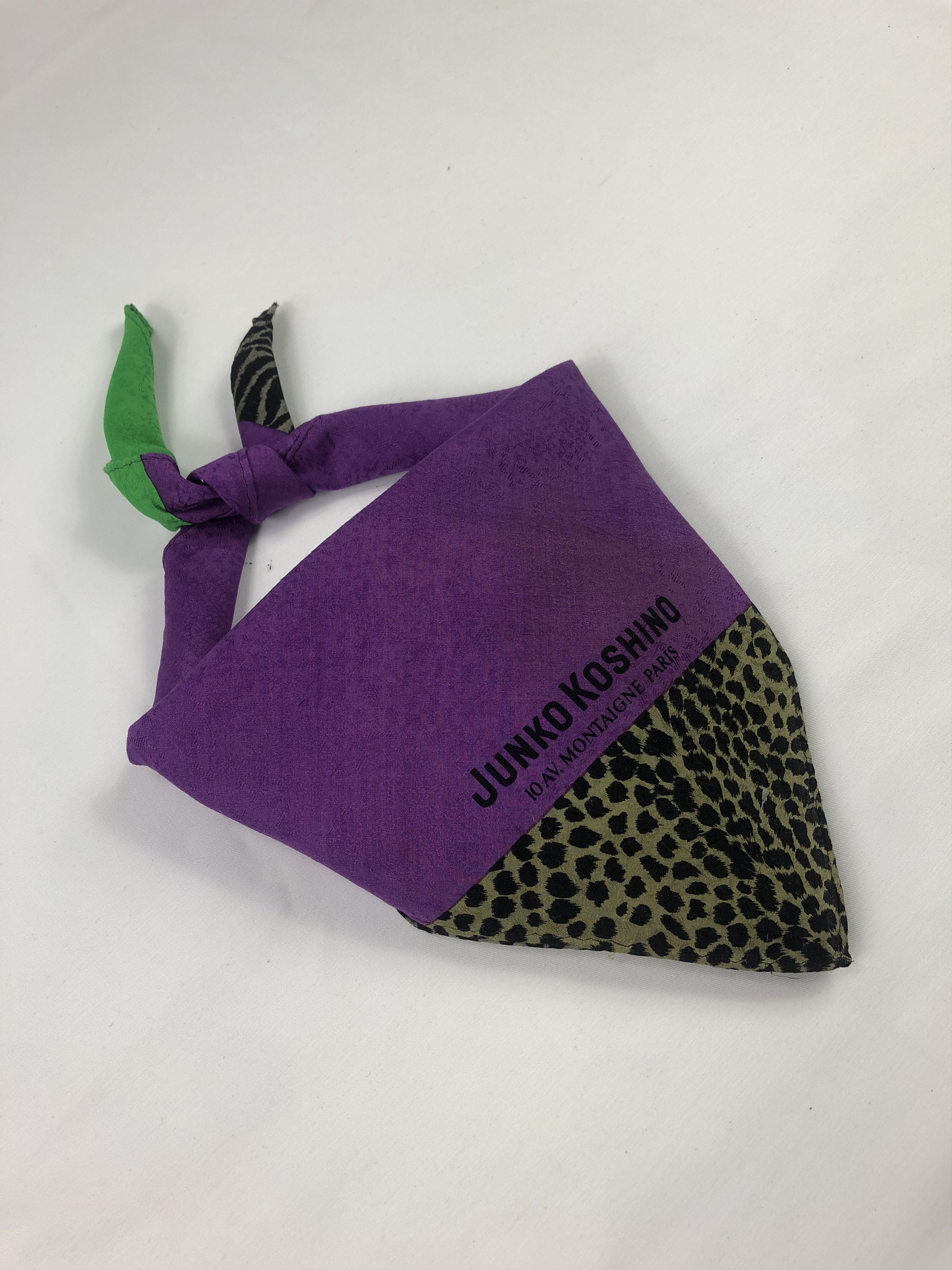 Japanese Brand × Mr. Junko × Vintage Junko Koshino Handkerchief / Bandana / Neckerchief Size ONE SIZE - 1 Thumbnail