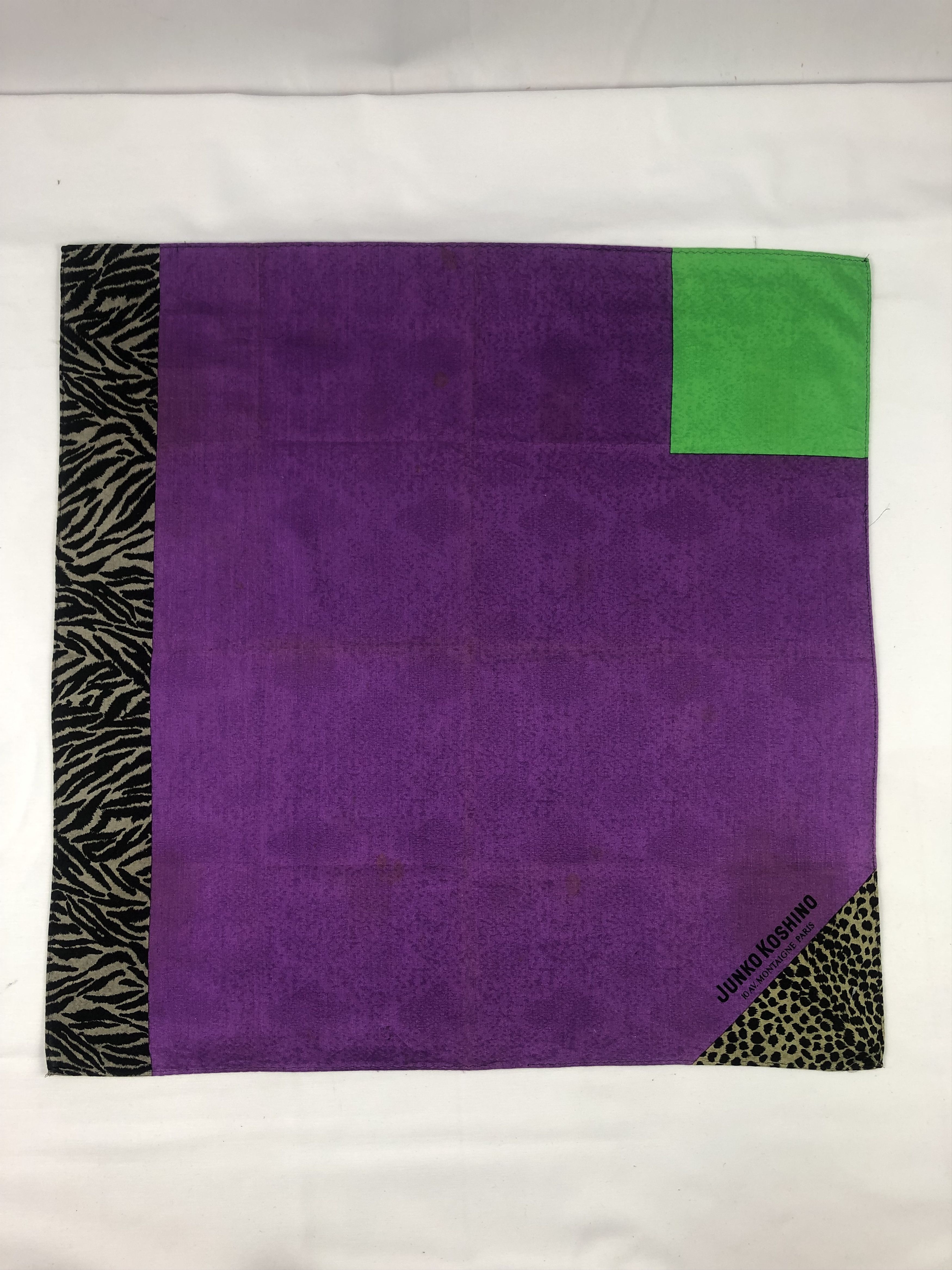 Japanese Brand × Mr. Junko × Vintage Junko Koshino Handkerchief / Bandana / Neckerchief Size ONE SIZE - 3 Thumbnail