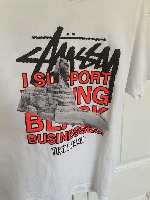 virgil abloh x stussy