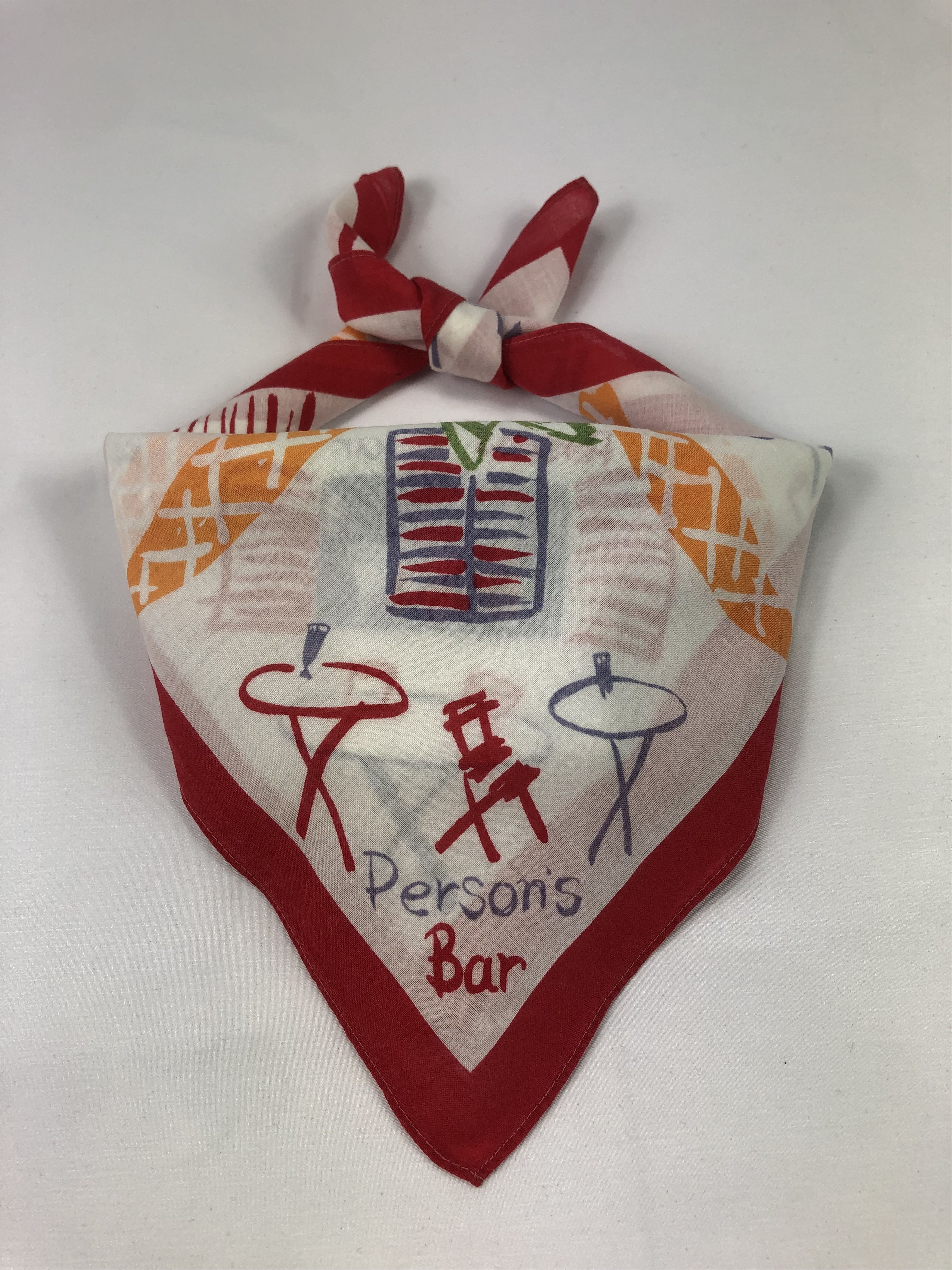 PERSON'S × Vintage Persons Handkerchief / Bandana / Neckerchief Size ONE SIZE - 1 Thumbnail