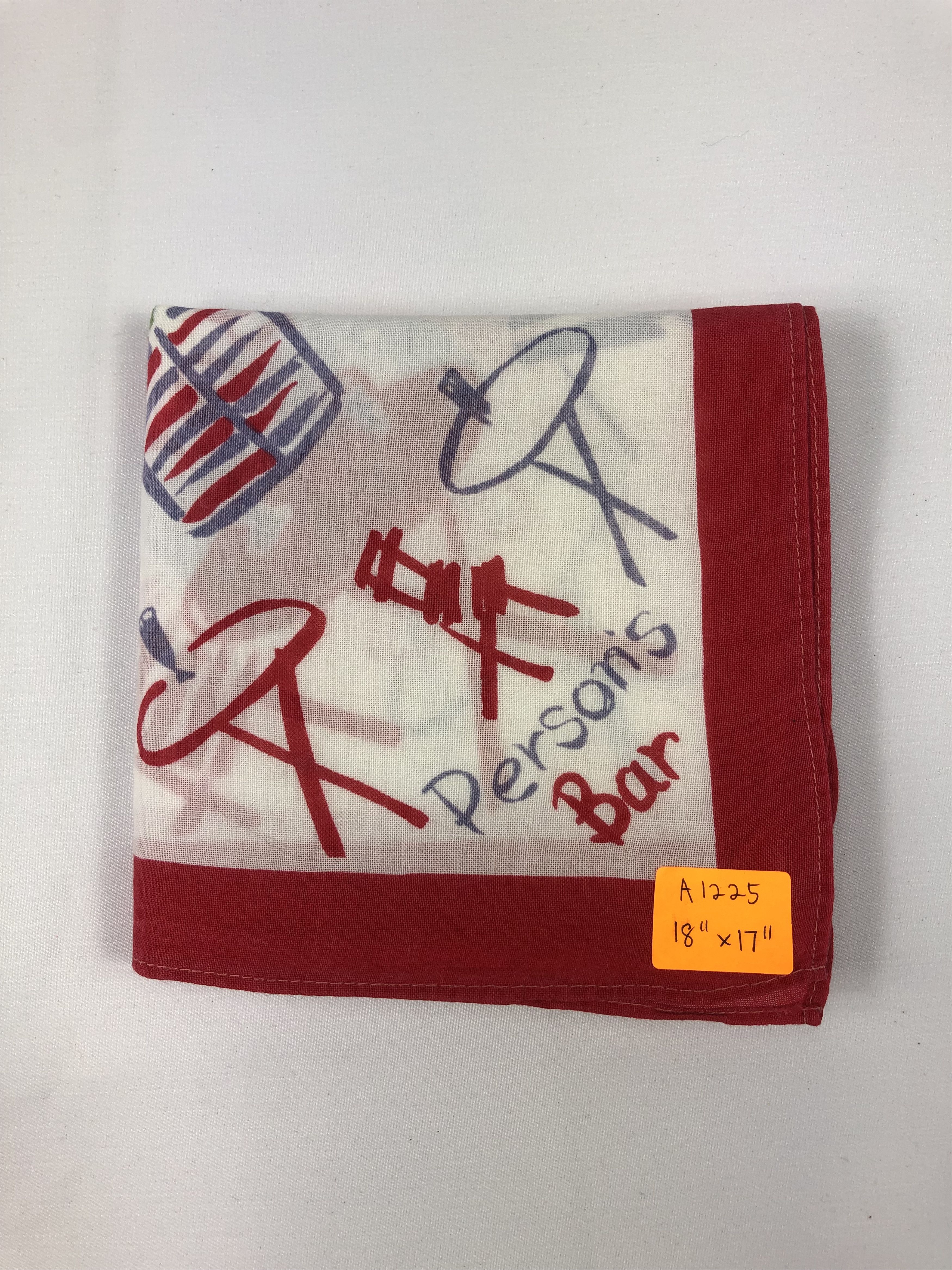 PERSON'S × Vintage Persons Handkerchief / Bandana / Neckerchief Size ONE SIZE - 6 Thumbnail
