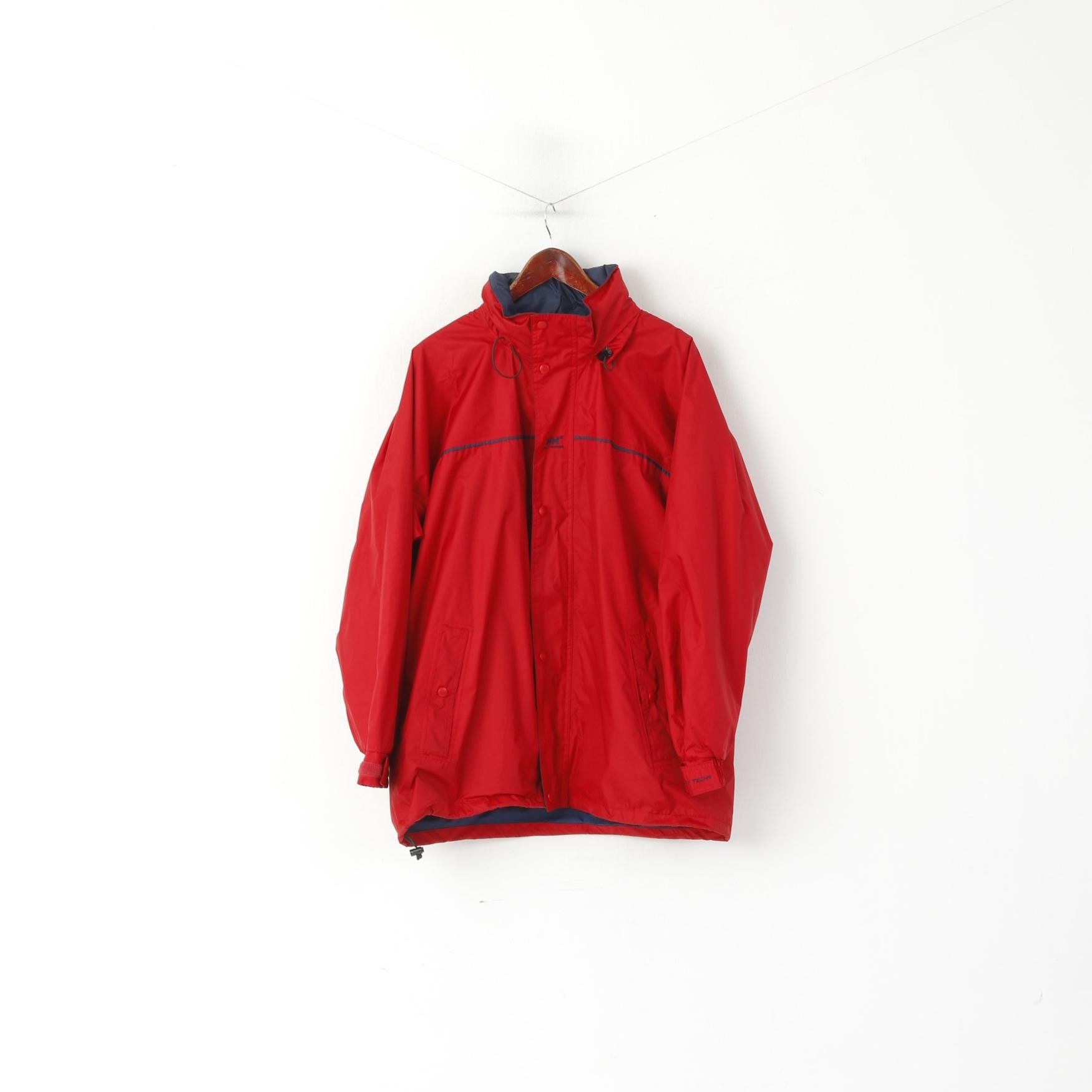 Helly Hansen Helly Hansen Men L Jacket Red Nylon Vintage Top 6129 Size US L / EU 52-54 / 3 - 1 Thumbnail