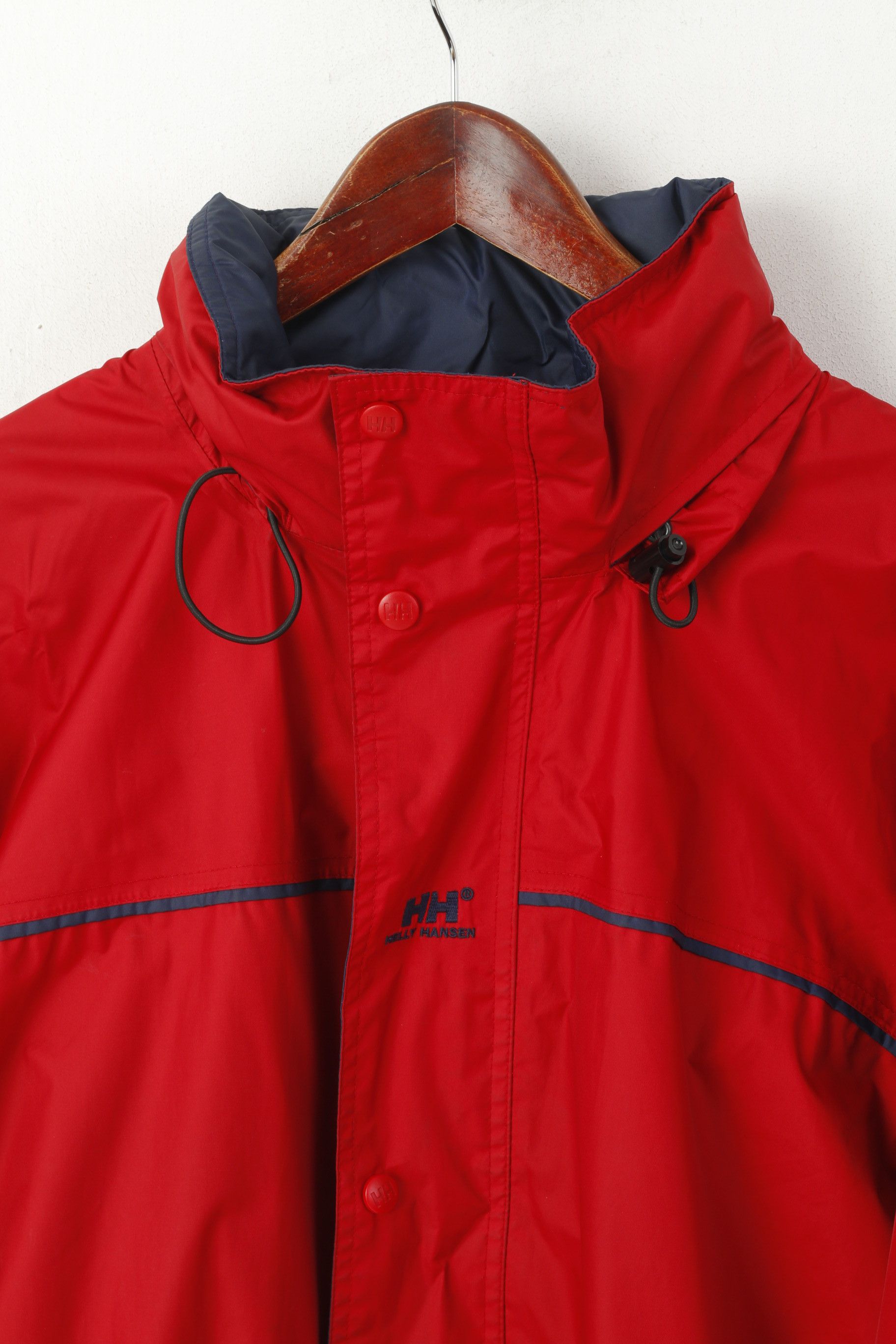 Helly Hansen Helly Hansen Men L Jacket Red Nylon Vintage Top 6129 Size US L / EU 52-54 / 3 - 2 Thumbnail