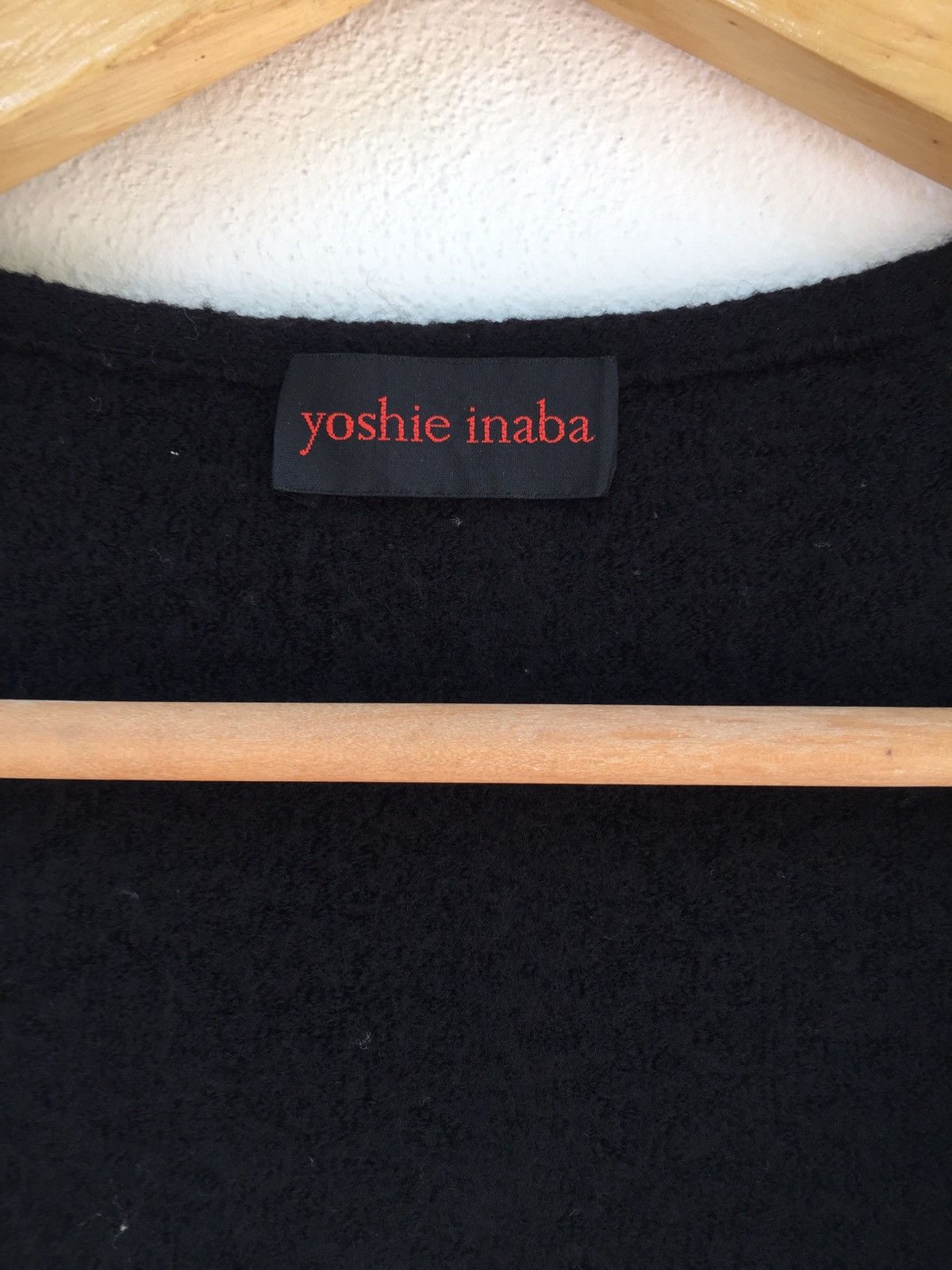 Vintage YOSHIE INABA SIDE POCKET BLACK CARDIGAN STYLE LIGHT JACKET Size US M / EU 48-50 / 2 - 7 Thumbnail