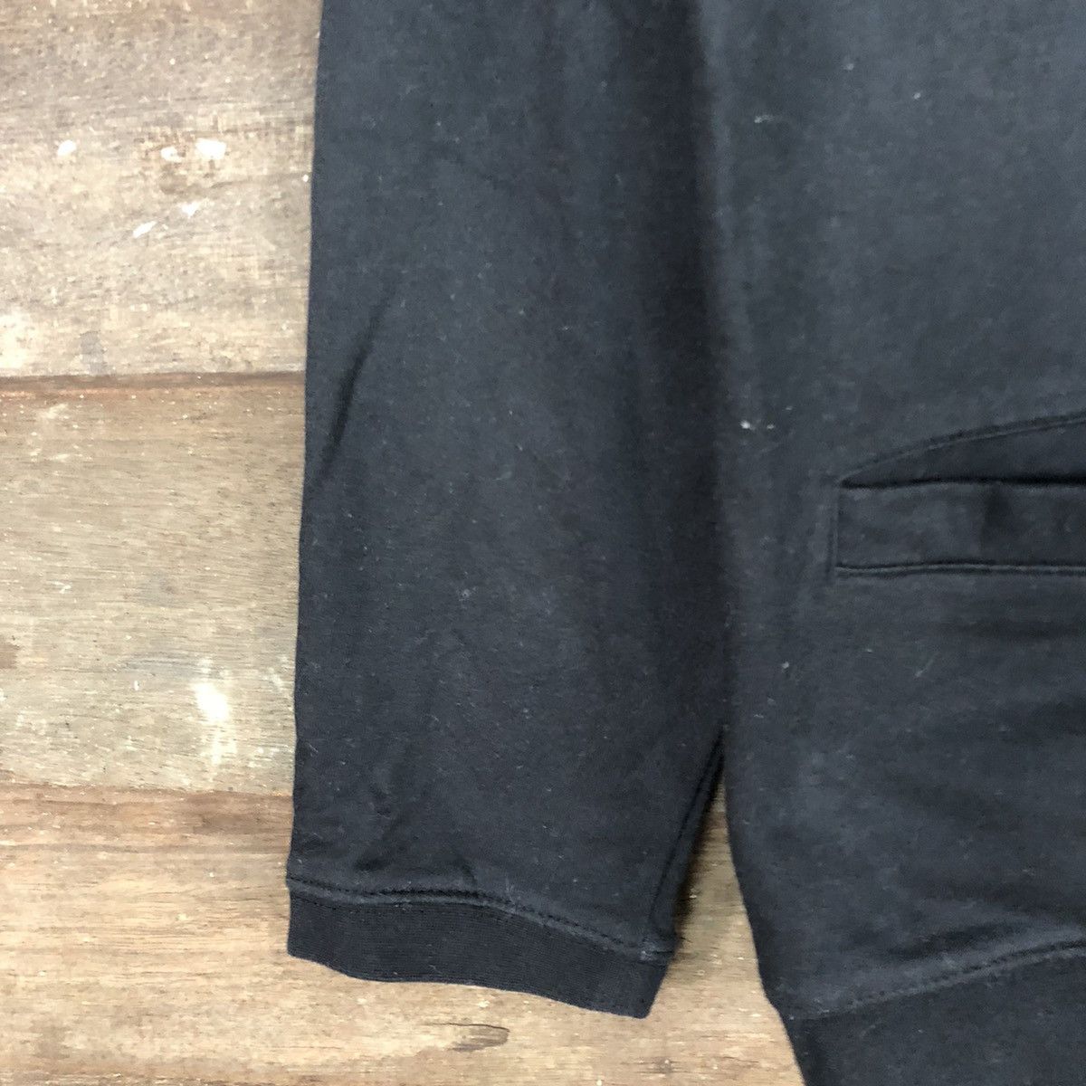Homespun Knitwear Navy plain Black Cardigan knitwear japan #3705 Size US M / EU 48-50 / 2 - 6 Thumbnail