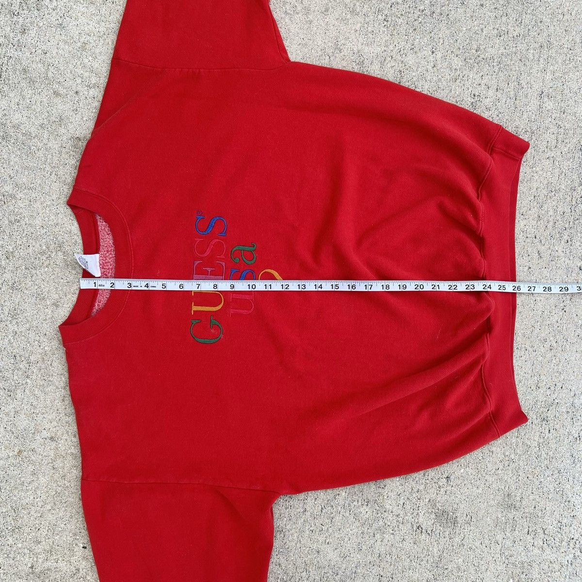 Guess Vintage 80s/90s Rare Guess ? Embroidered Sweatshirt Size US L / EU 52-54 / 3 - 8 Thumbnail