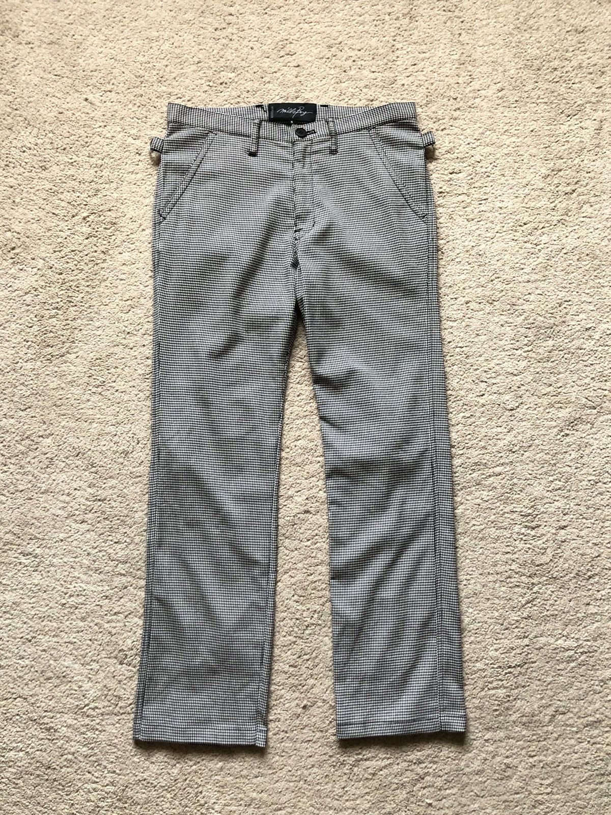 Japanese Brand 2000s Milk Boy Seditionaries Bondage Pant Size US 30 / EU 46 - 2 Thumbnail