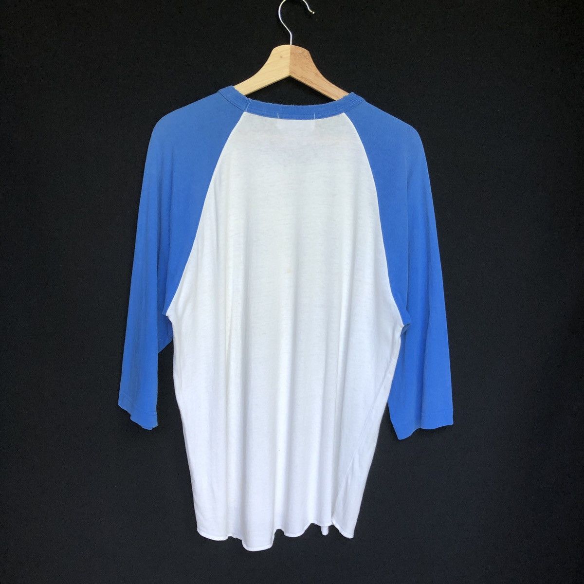 Thrasher × Vintage Vintage Trasher Raglan Baseball Distressed Tshirt Size US L / EU 52-54 / 3 - 3 Thumbnail