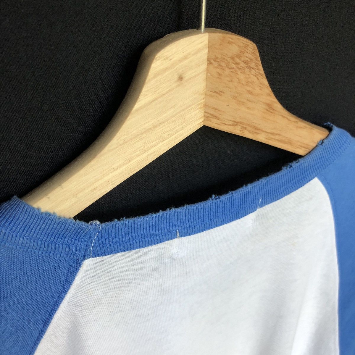 Thrasher × Vintage Vintage Trasher Raglan Baseball Distressed Tshirt Size US L / EU 52-54 / 3 - 11 Thumbnail