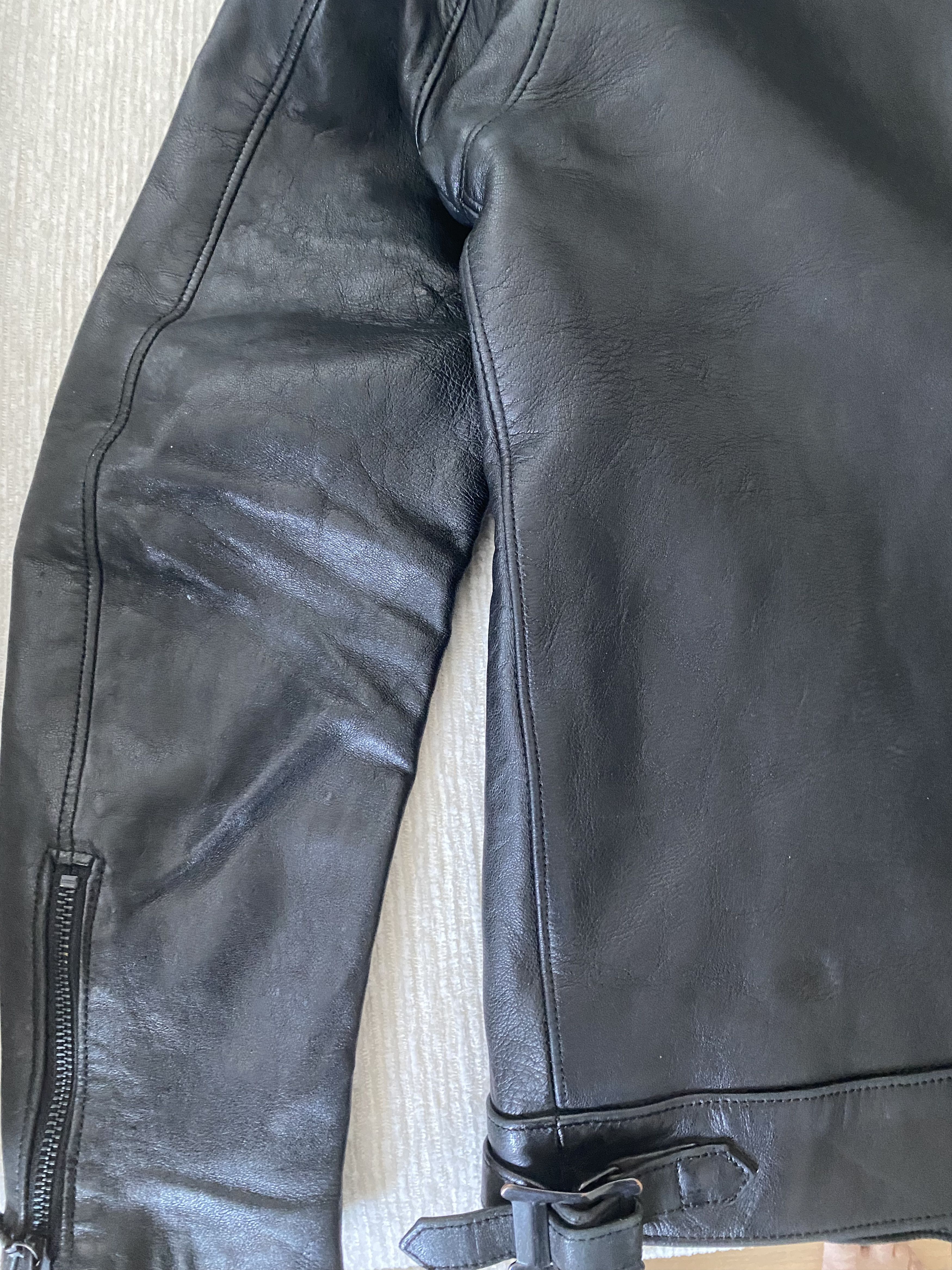 Blackmeans Single Rider Leather Jacket Size US S / EU 44-46 / 1 - 7 Thumbnail