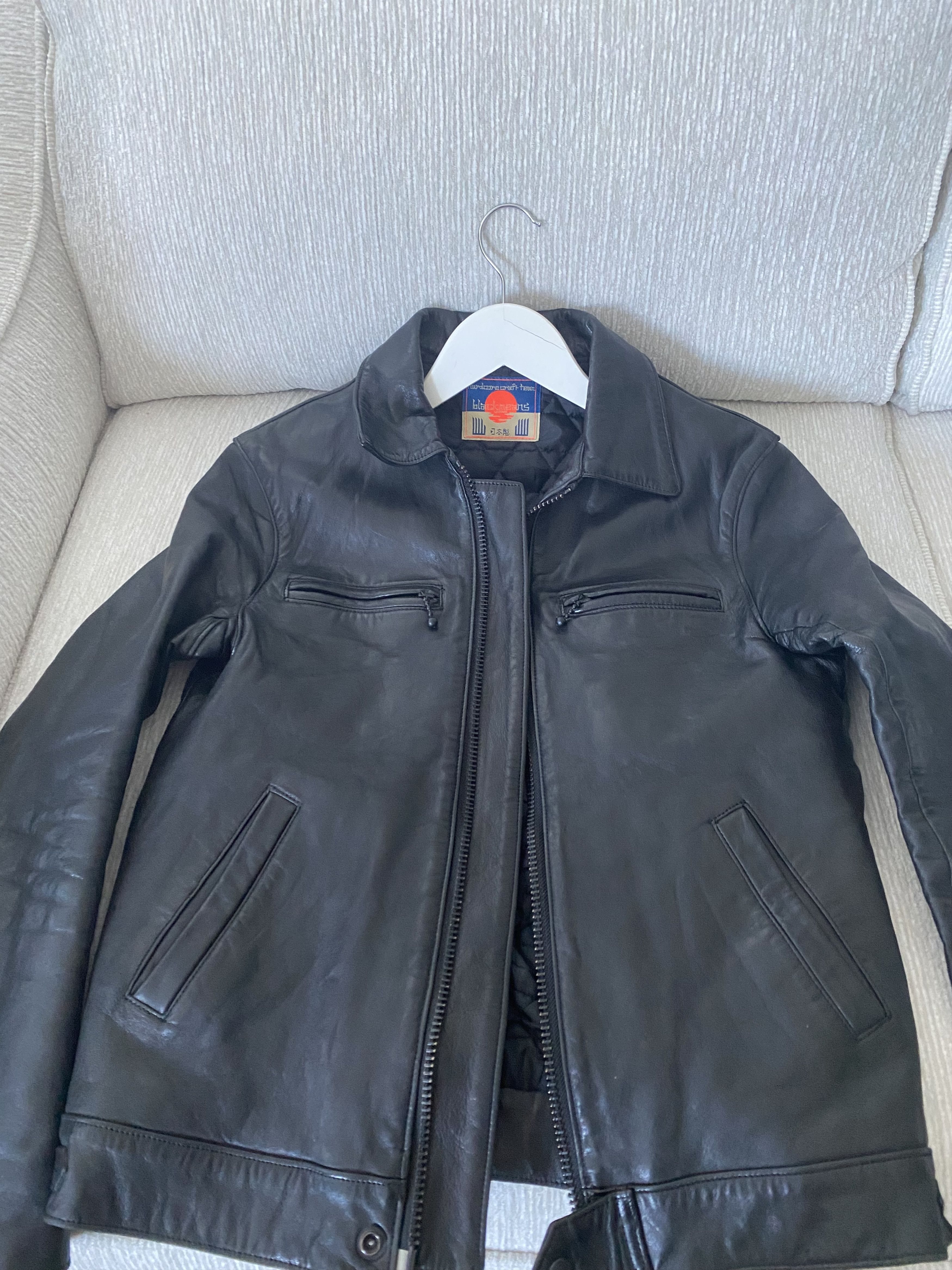 Blackmeans Single Rider Leather Jacket Size US S / EU 44-46 / 1 - 2 Thumbnail