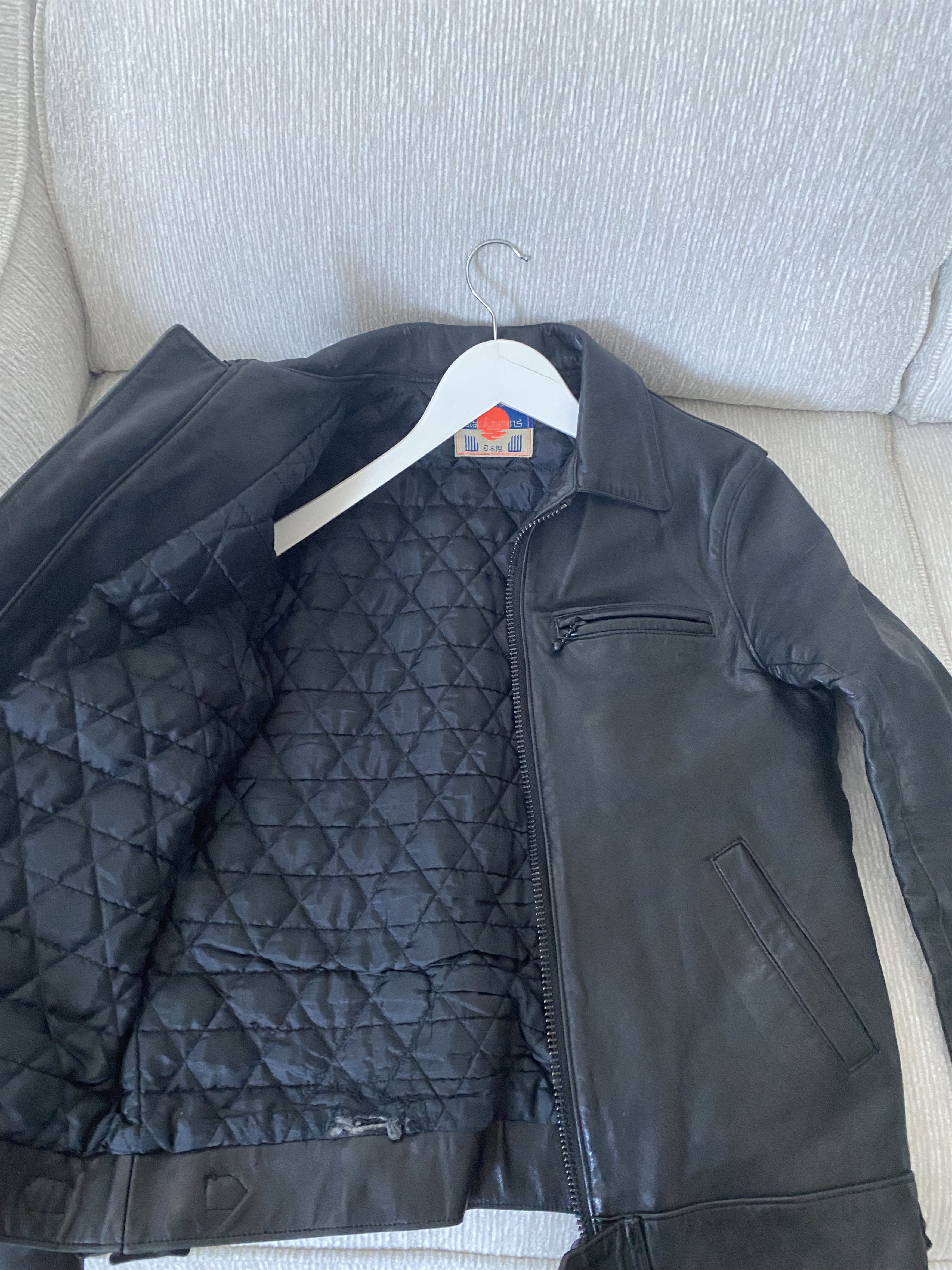 Blackmeans Single Rider Leather Jacket Size US S / EU 44-46 / 1 - 3 Thumbnail