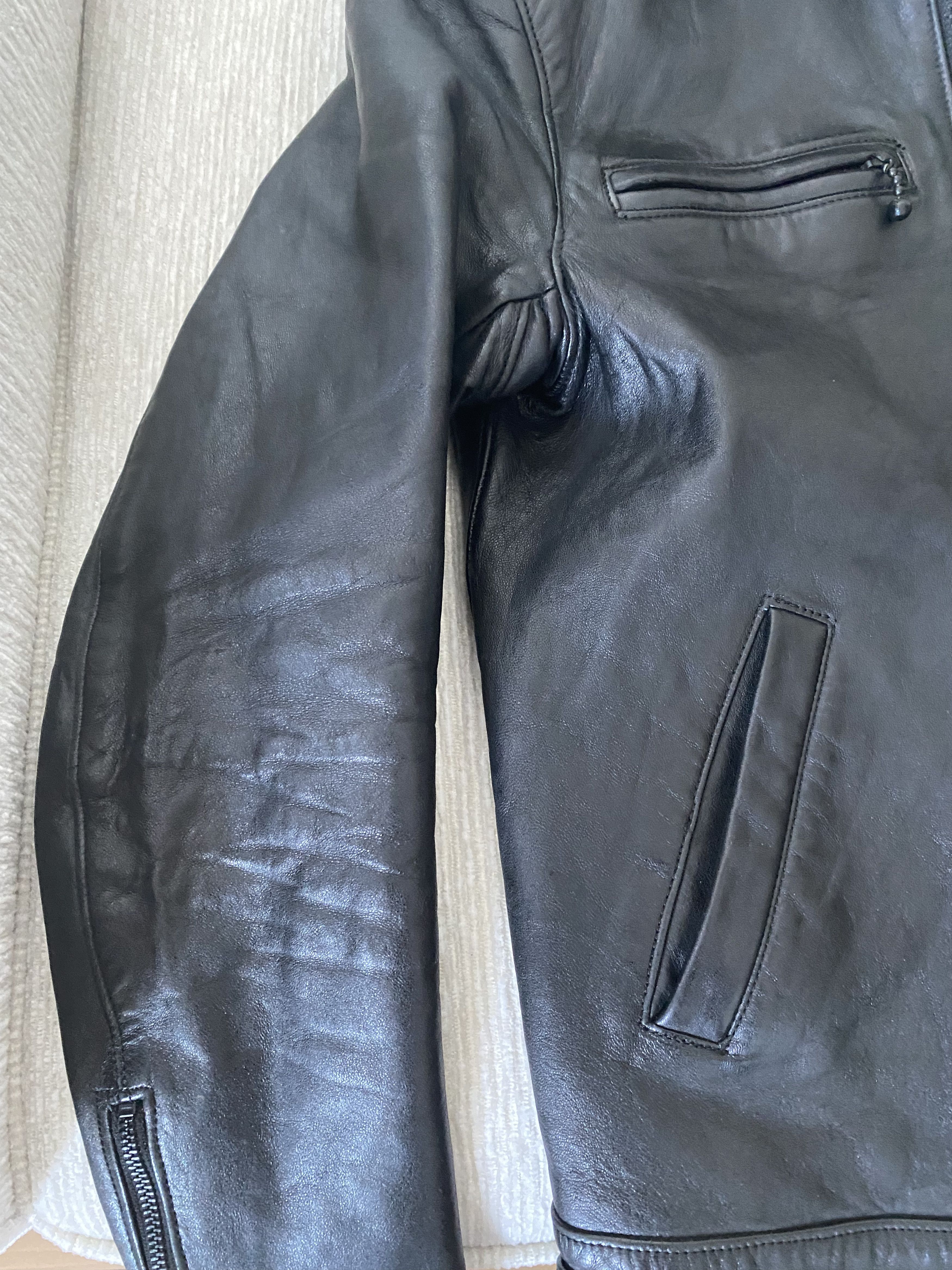 Blackmeans Single Rider Leather Jacket Size US S / EU 44-46 / 1 - 5 Thumbnail