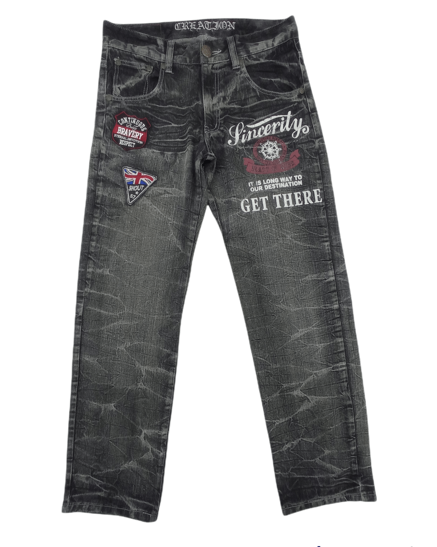 Japanese Brand Deluxe Create Denim Pants Size US 33 - 1 Thumbnail
