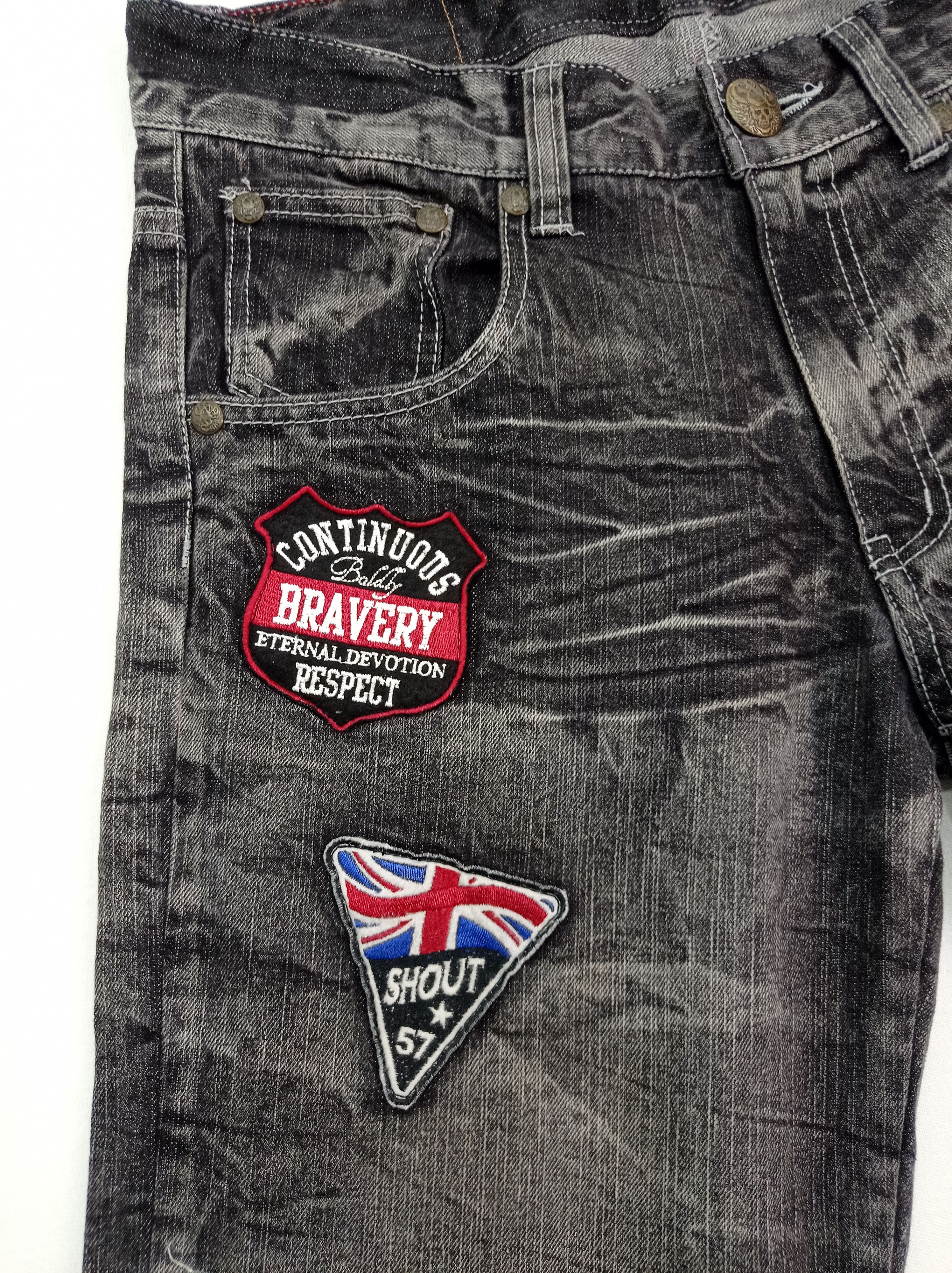 Japanese Brand Deluxe Create Denim Pants Size US 33 - 9 Thumbnail