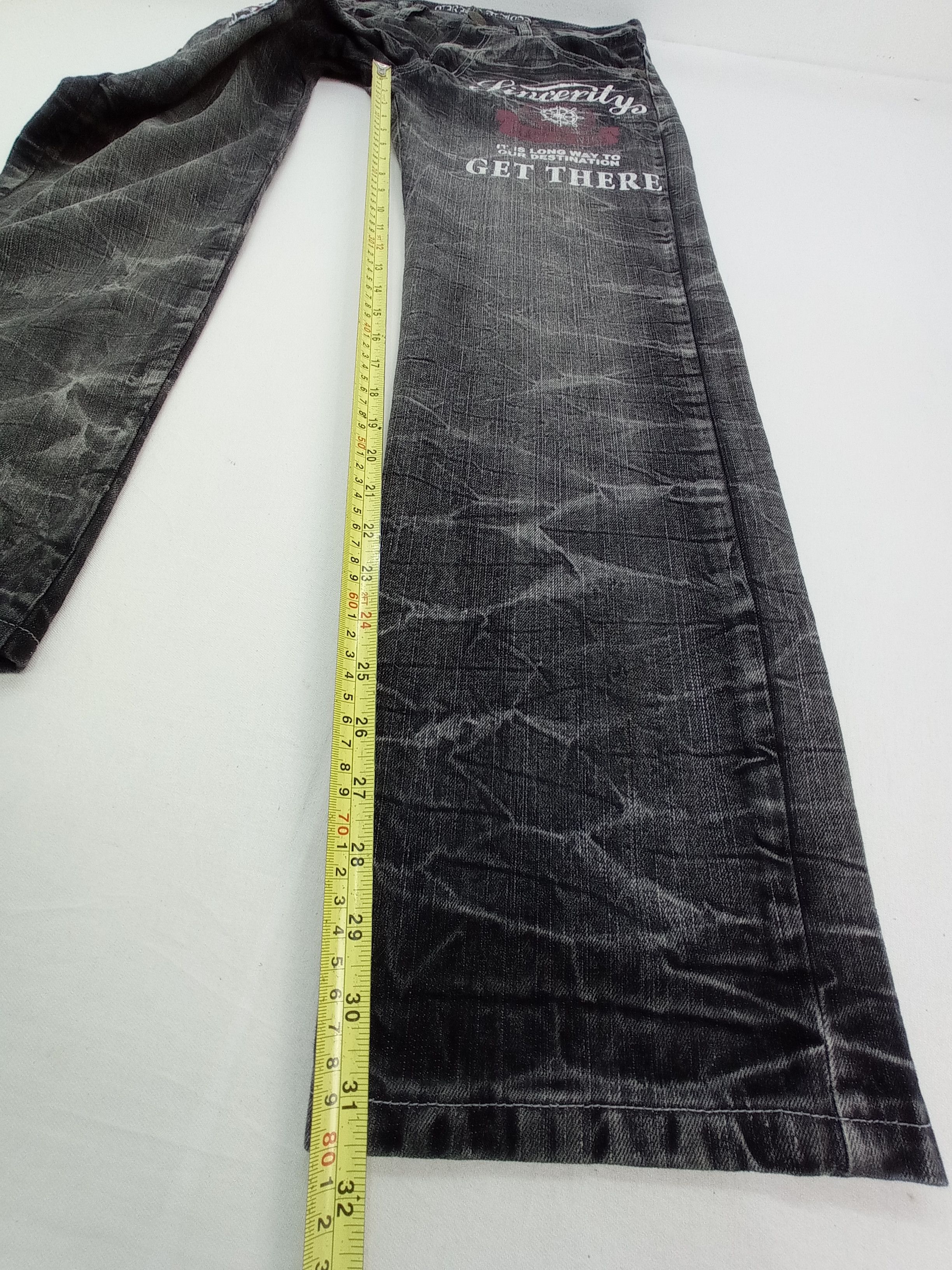 Japanese Brand Deluxe Create Denim Pants Size US 33 - 18 Thumbnail