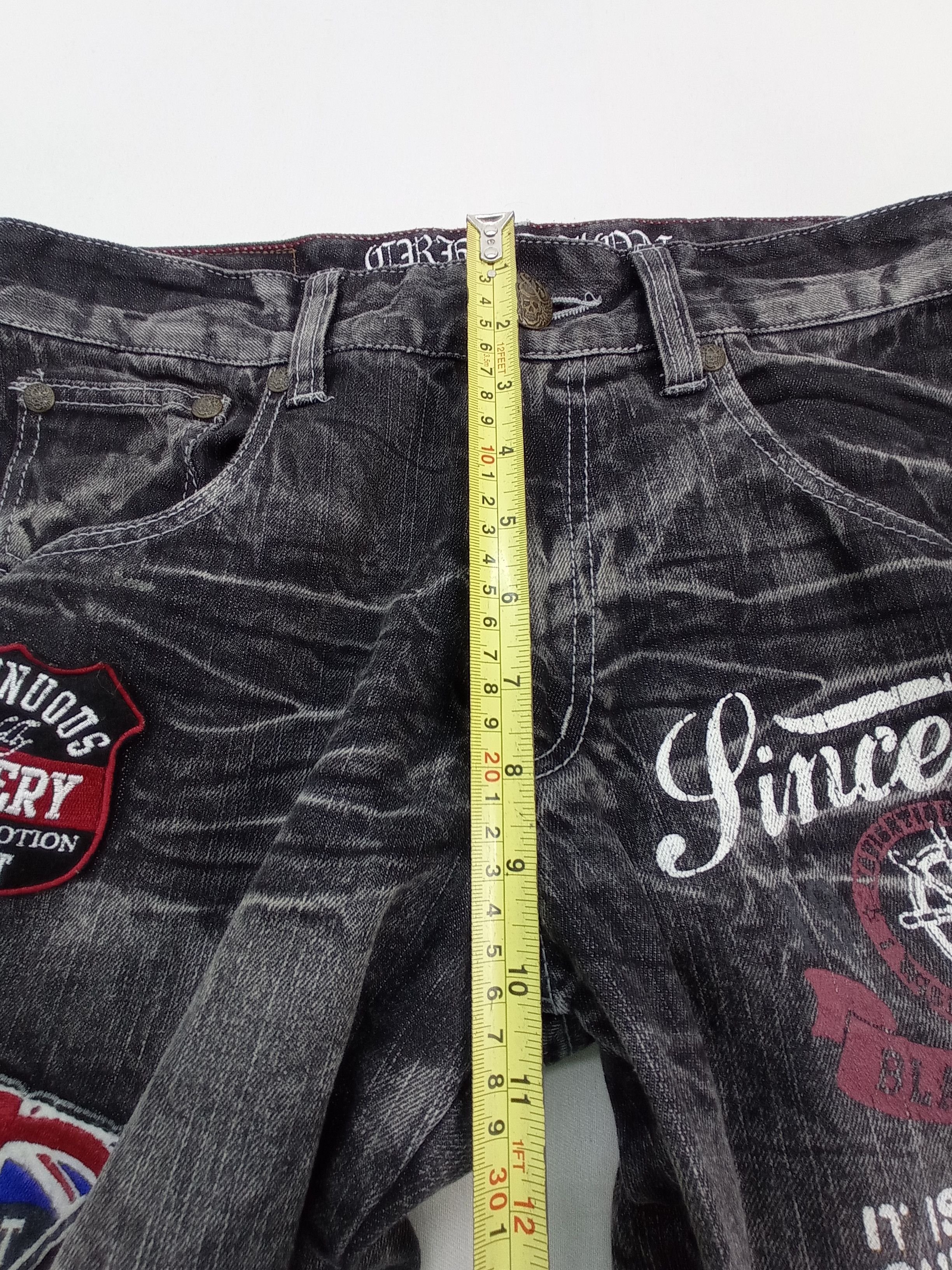 Japanese Brand Deluxe Create Denim Pants Size US 33 - 22 Thumbnail