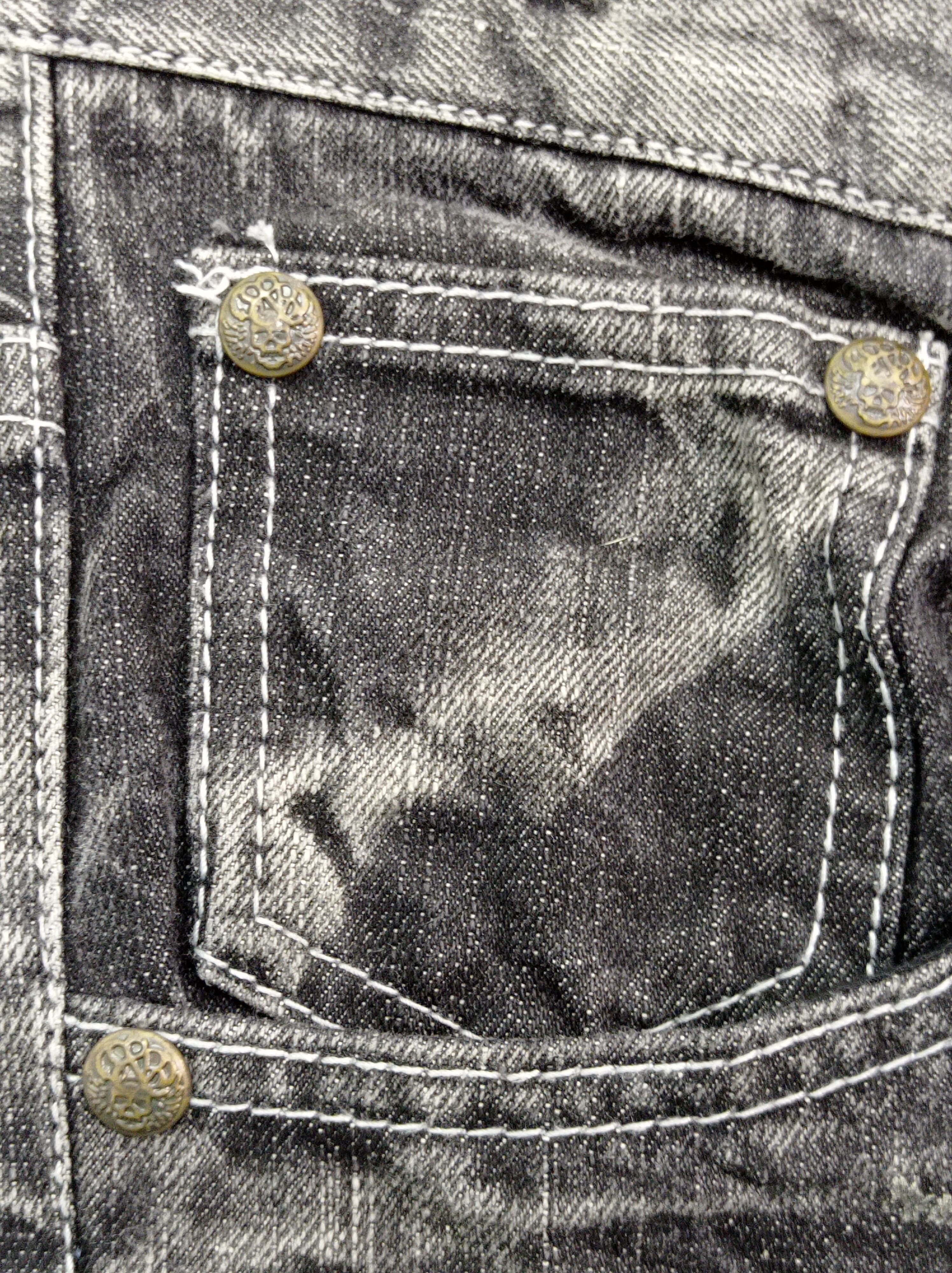 Japanese Brand Deluxe Create Denim Pants Size US 33 - 5 Thumbnail