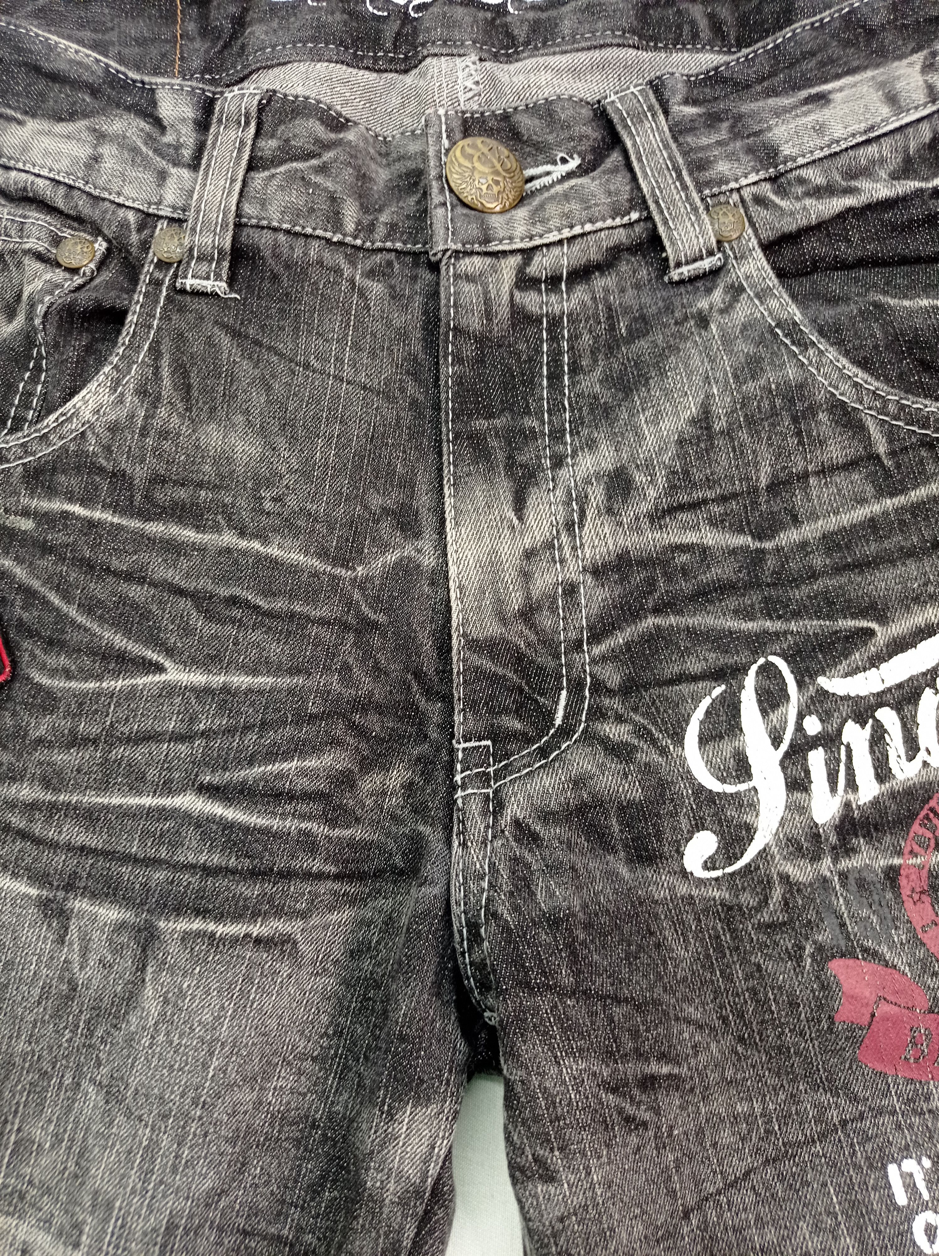 Japanese Brand Deluxe Create Denim Pants Size US 33 - 8 Thumbnail