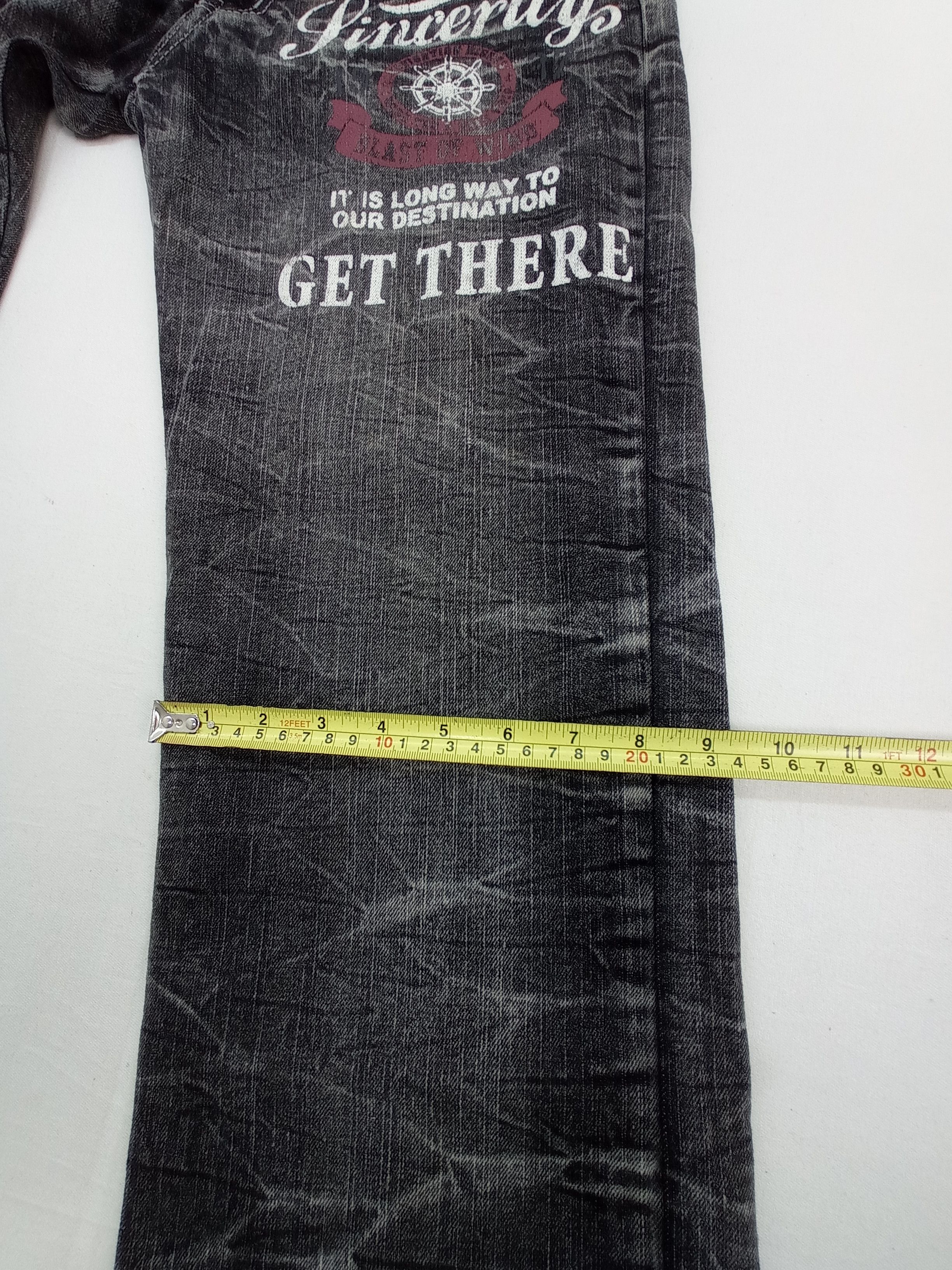 Japanese Brand Deluxe Create Denim Pants Size US 33 - 20 Thumbnail