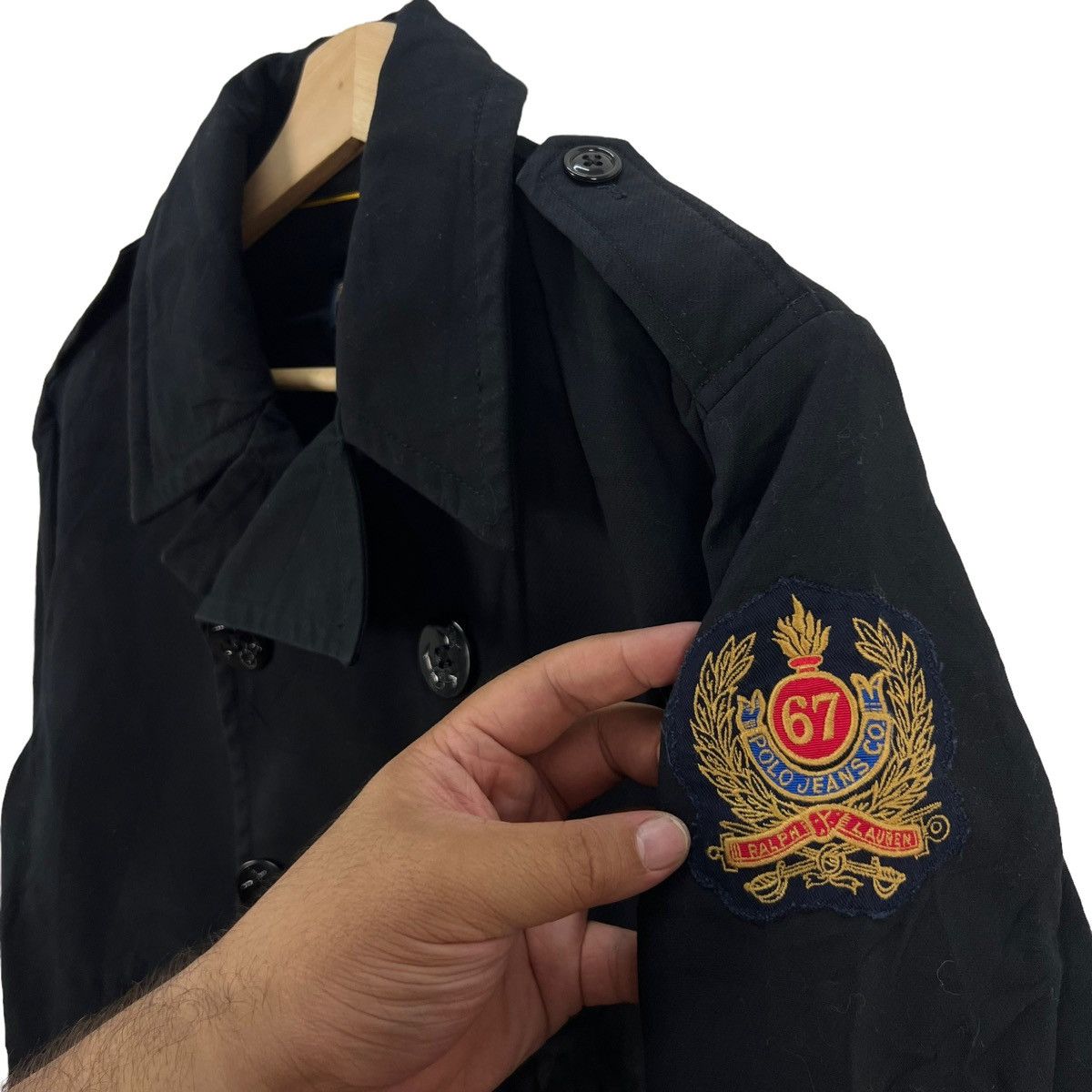 Polo Ralph Lauren VINTAGE 67 POLO RALPH LAUREN MILITARY STYLE JACKET Size US M / EU 48-50 / 2 - 7 Thumbnail