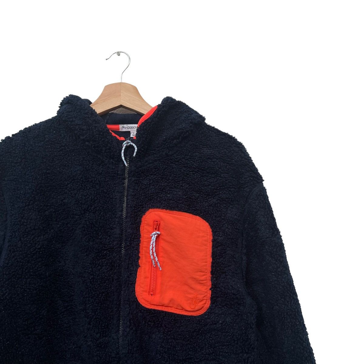 Japanese Brand FLEECE SHERPA JACKET J.W.ANDERSON UNIQLO JAPAN Size US L / EU 52-54 / 3 - 3 Thumbnail