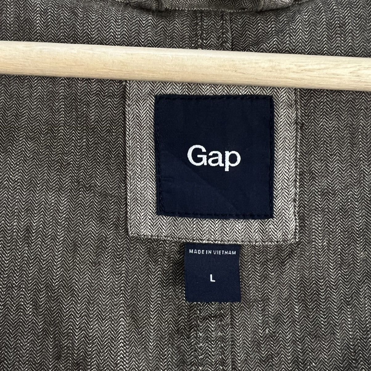 Japanese Brand VINTAGE HIKORY CHORE JACKET MULTI POCKET GAP JAPAN Size US L / EU 52-54 / 3 - 11 Thumbnail