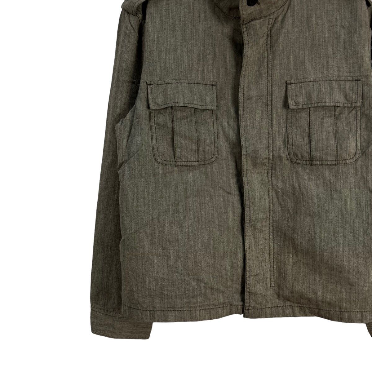 Japanese Brand VINTAGE HIKORY CHORE JACKET MULTI POCKET GAP JAPAN Size US L / EU 52-54 / 3 - 3 Thumbnail