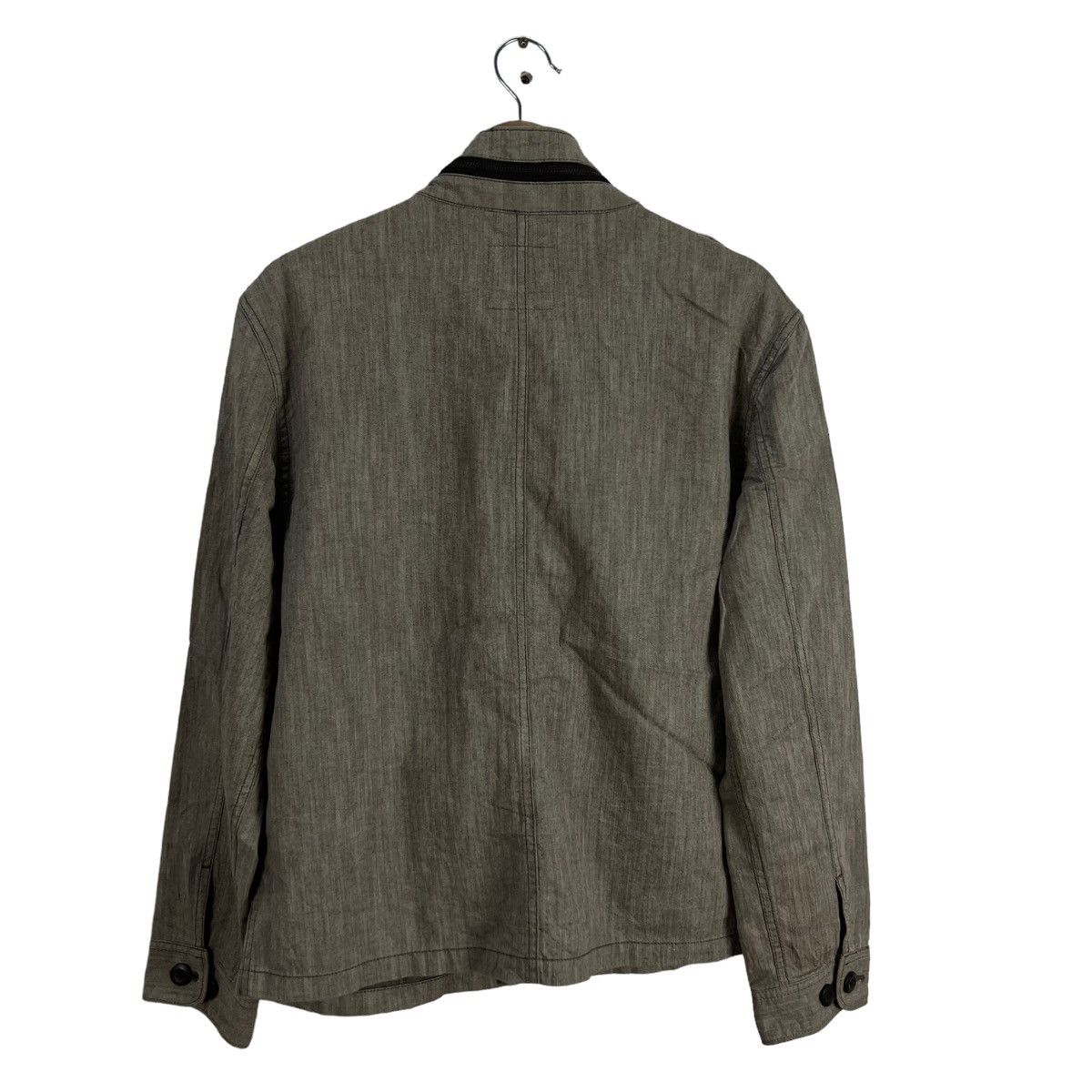 Japanese Brand VINTAGE HIKORY CHORE JACKET MULTI POCKET GAP JAPAN Size US L / EU 52-54 / 3 - 8 Thumbnail