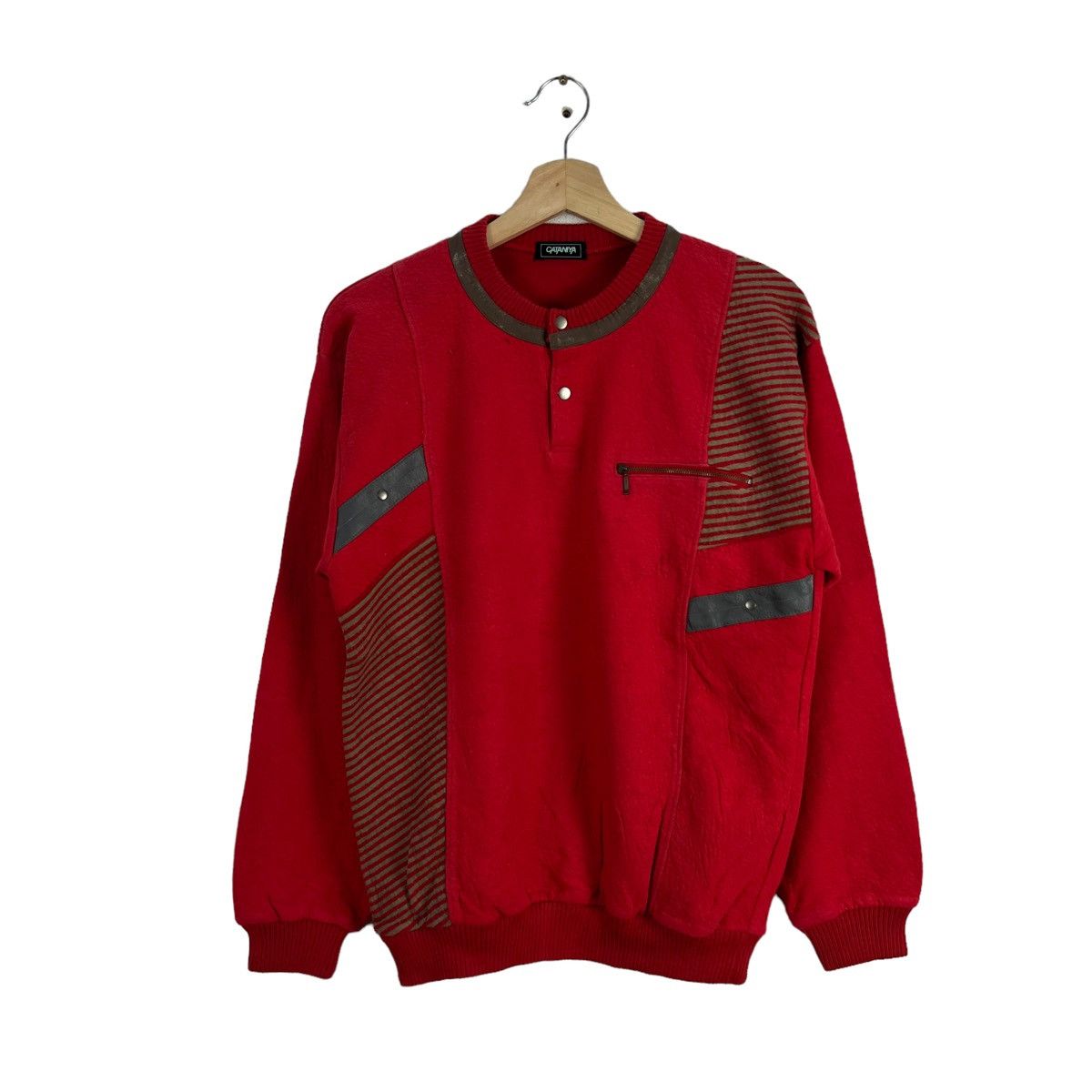 Japanese Brand VINTAGE CATANIYA SWEATSHIRT DESIGN INSPIRED ISSEY MIYAKE Size US M / EU 48-50 / 2 - 1 Thumbnail