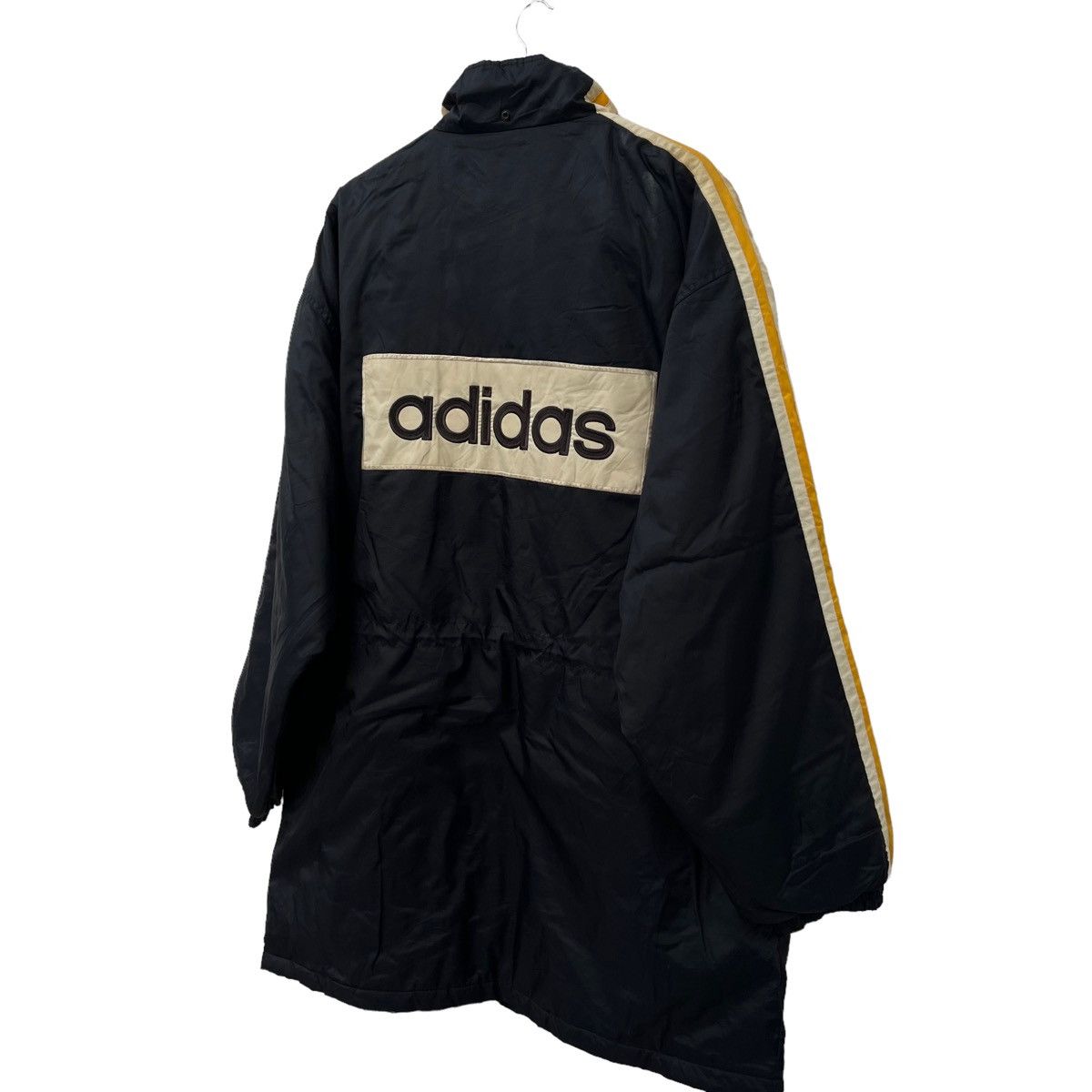 Adidas VINTAGE ADIDAS COACH JACKET BIG LOGO STREETWEAR Size US L / EU 52-54 / 3 - 7 Thumbnail