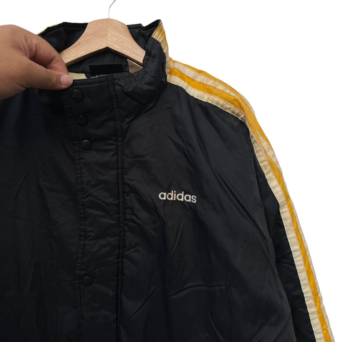 Adidas VINTAGE ADIDAS COACH JACKET BIG LOGO STREETWEAR Size US L / EU 52-54 / 3 - 3 Thumbnail