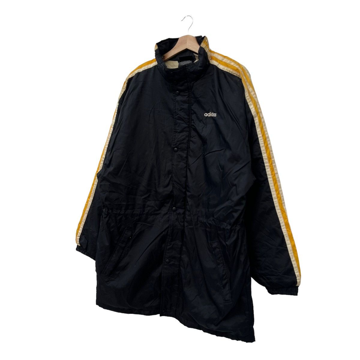 Adidas VINTAGE ADIDAS COACH JACKET BIG LOGO STREETWEAR Size US L / EU 52-54 / 3 - 5 Thumbnail